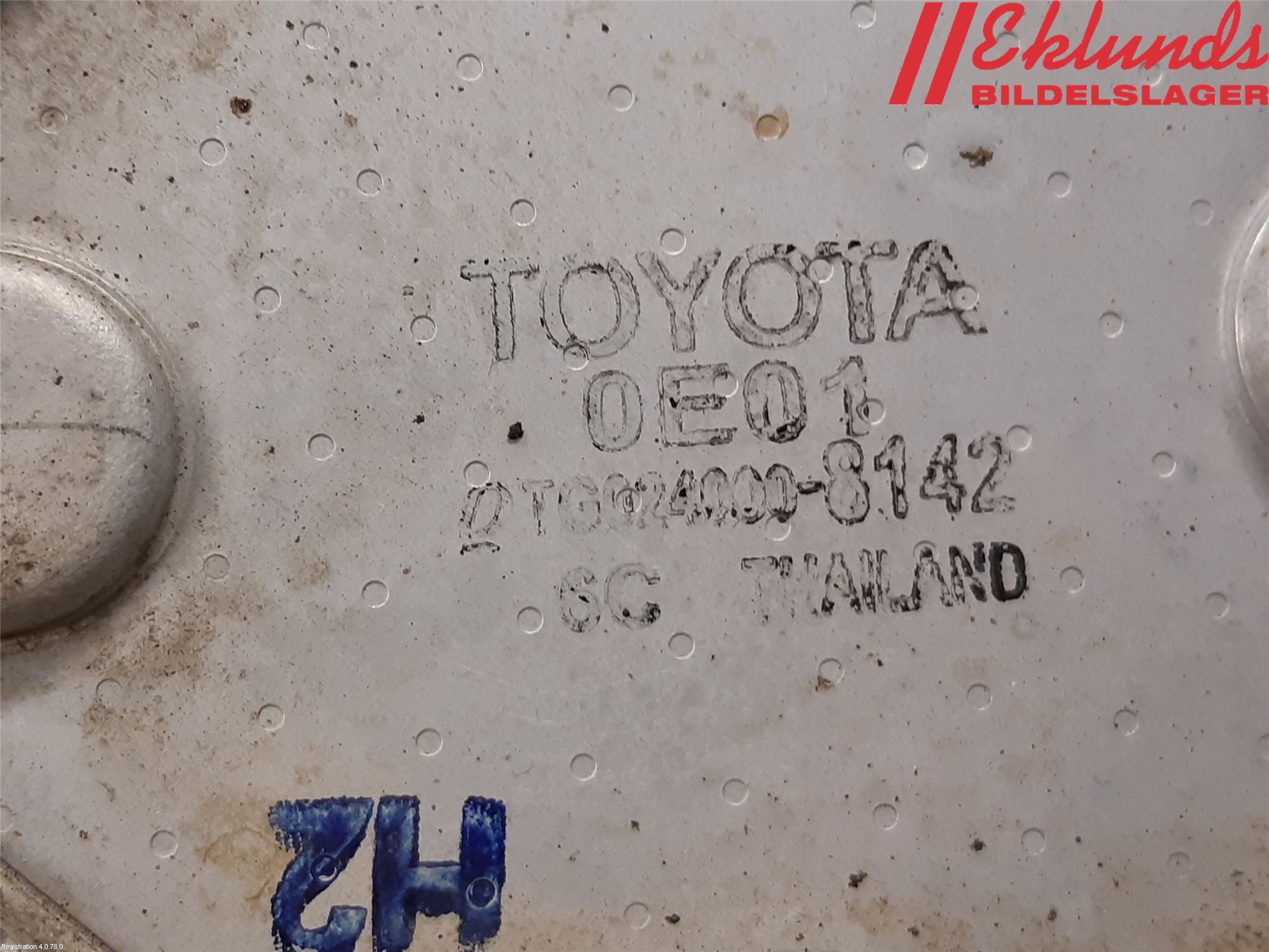 Toyota HILUX 16- Oljekylare Motor