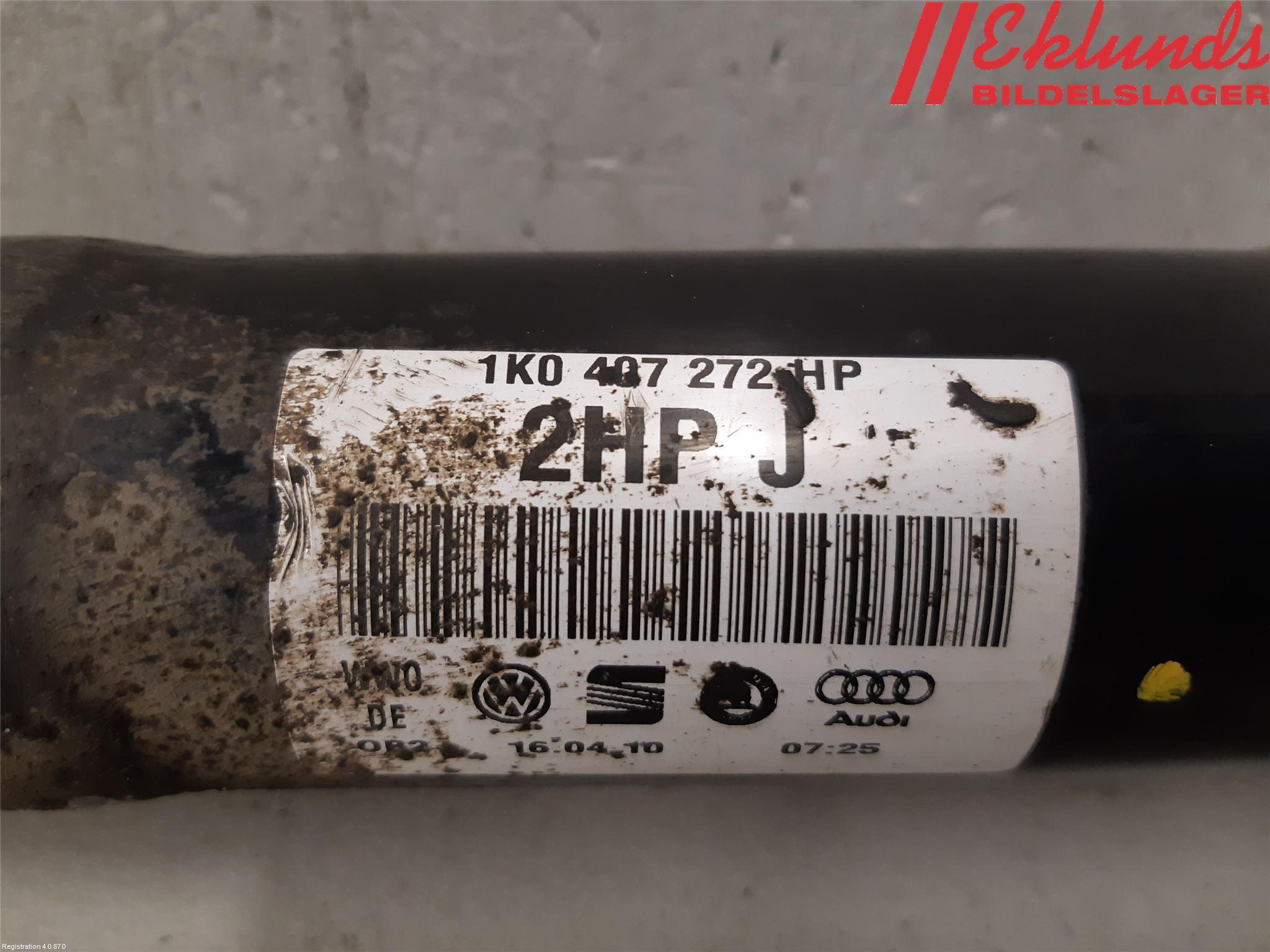 Volkswagen VW PASSAT 05-11 Drivaxel Fram Höger