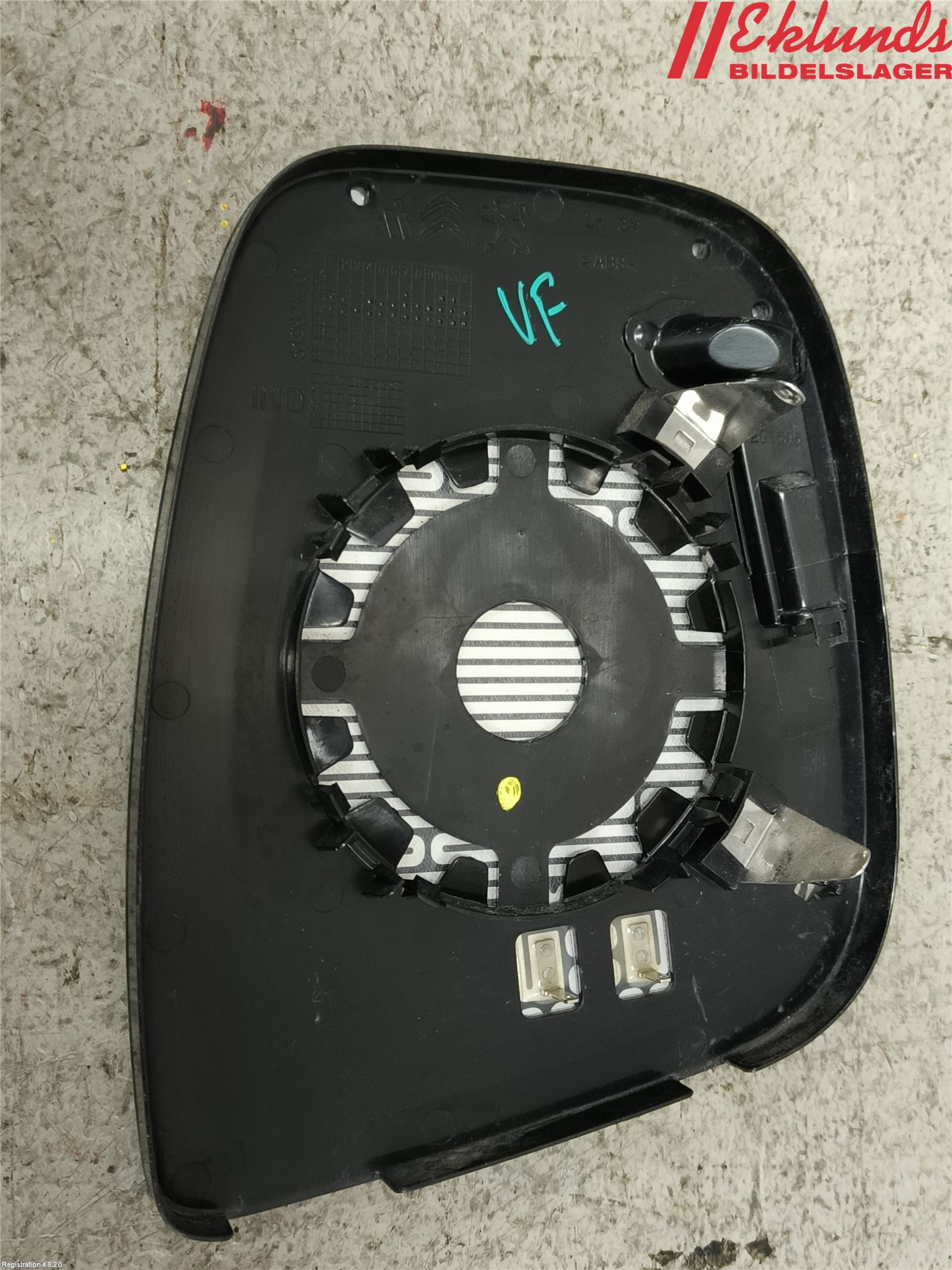 Toyota PROACE II 16- Spegelglas Vä