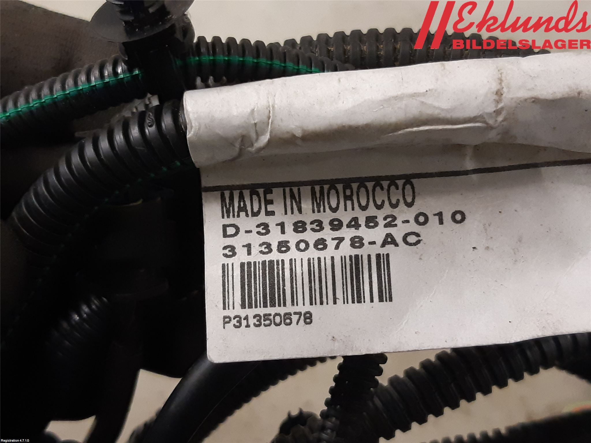 Volvo XC90/RECHARGE 16- Kabelhärva