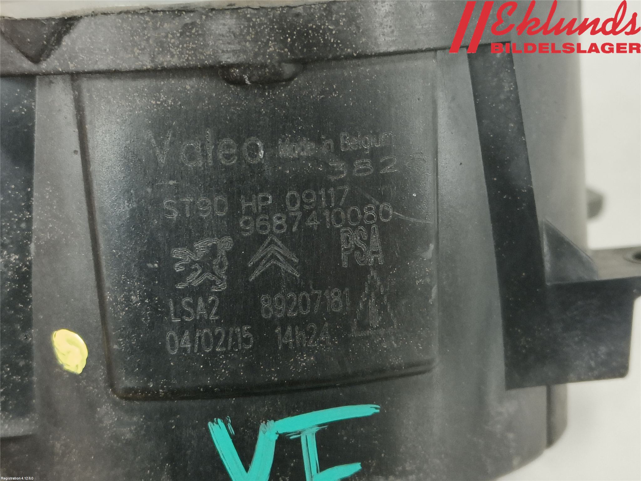 Citroen C4 II 11-18 Dimljus-Varselljus Fram