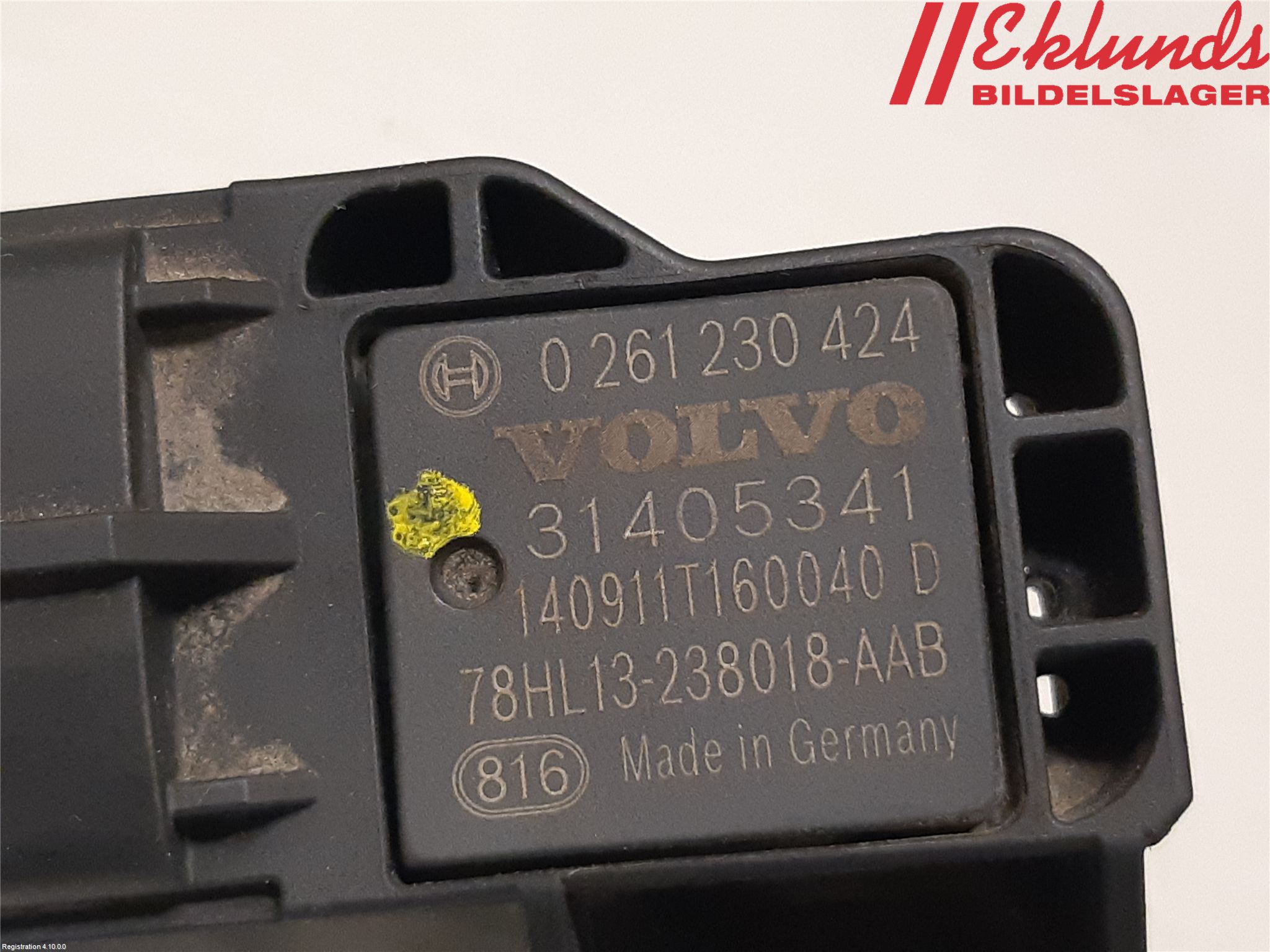 Volvo V70 14-16 Givare Laddluftstryck