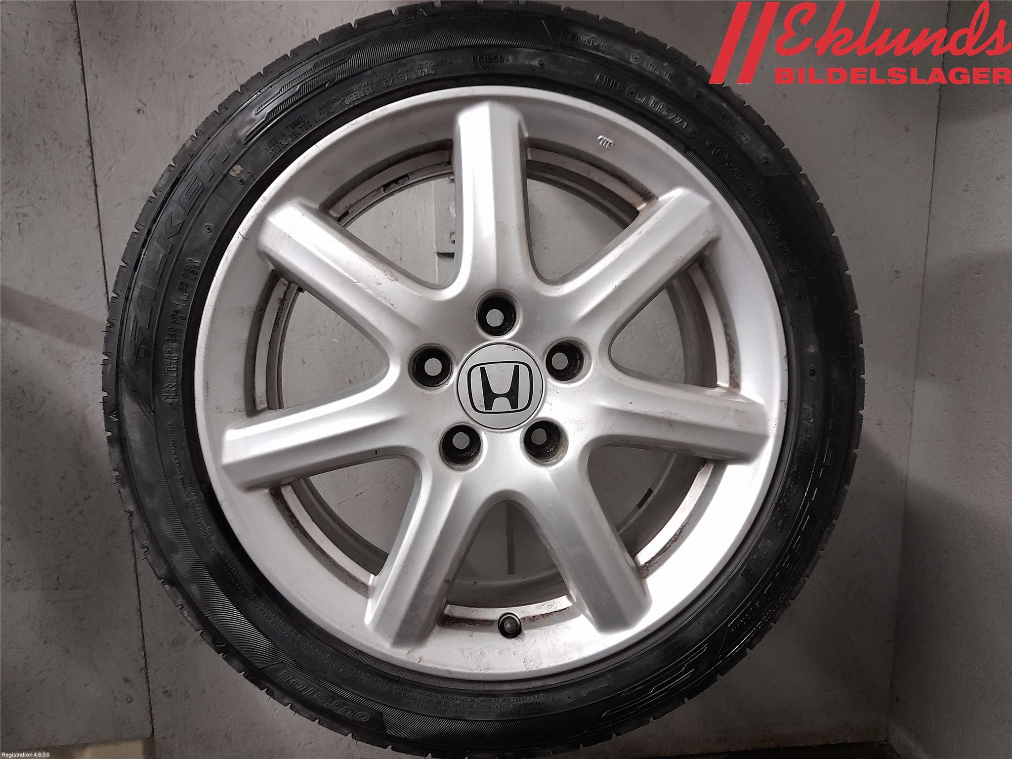 Honda CIVIC 06-11 Sommardäck Alumfälg 4St