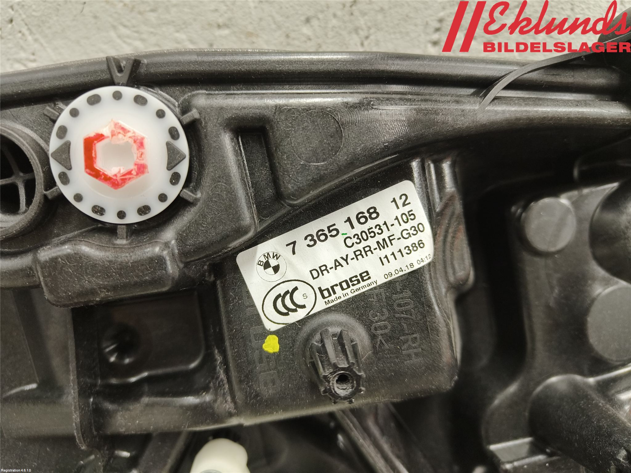 BMW 5 G30/G31/F90 17-23 Fönsterhiss El Kompl