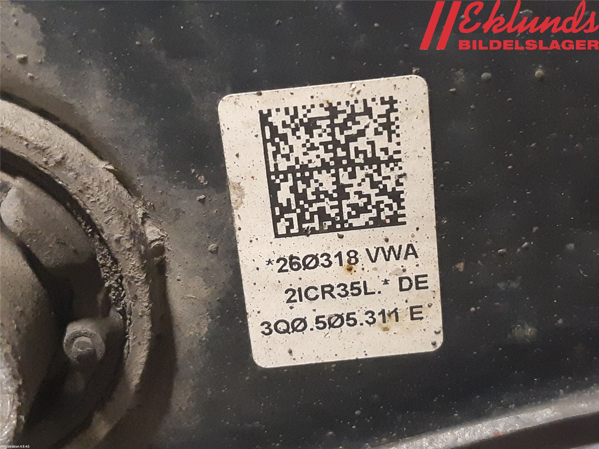 Volkswagen VW TIGUAN 16-24 Bärarm Bak Höger