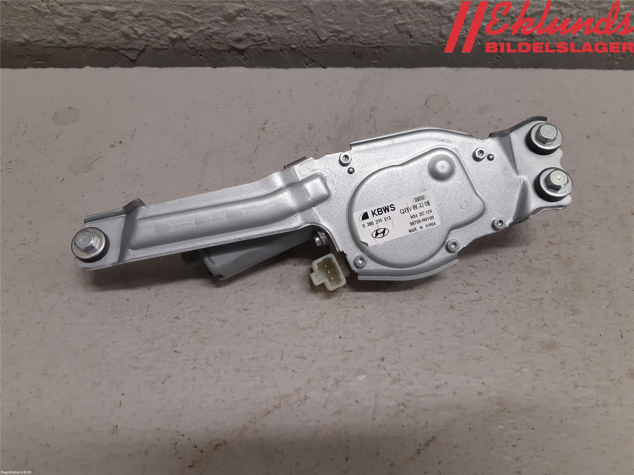 Hyundai TUCSON 05- Torkarmotor Baklucka