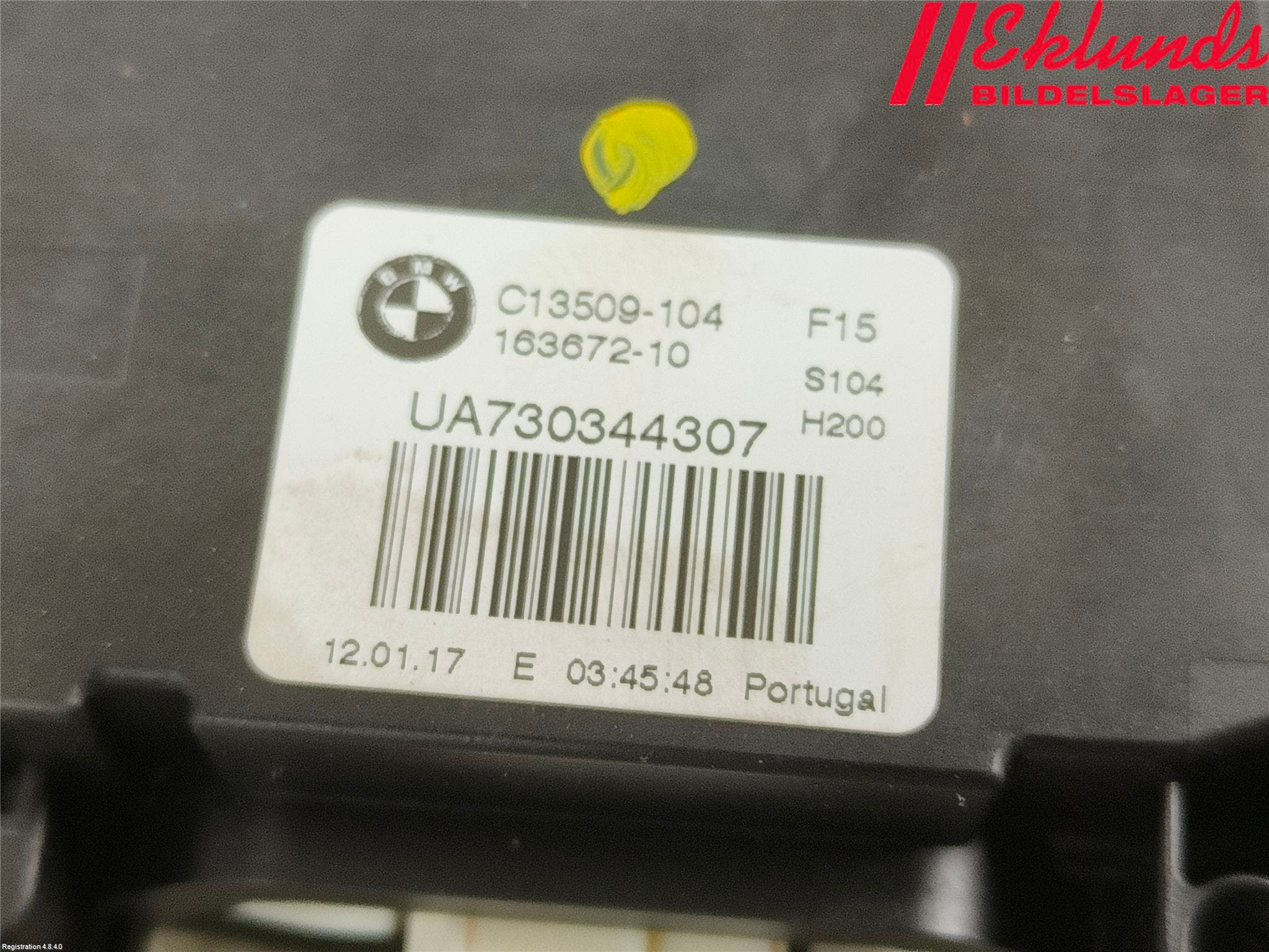 BMW X5 F15 13-18 Centrallåsmot Baklucka