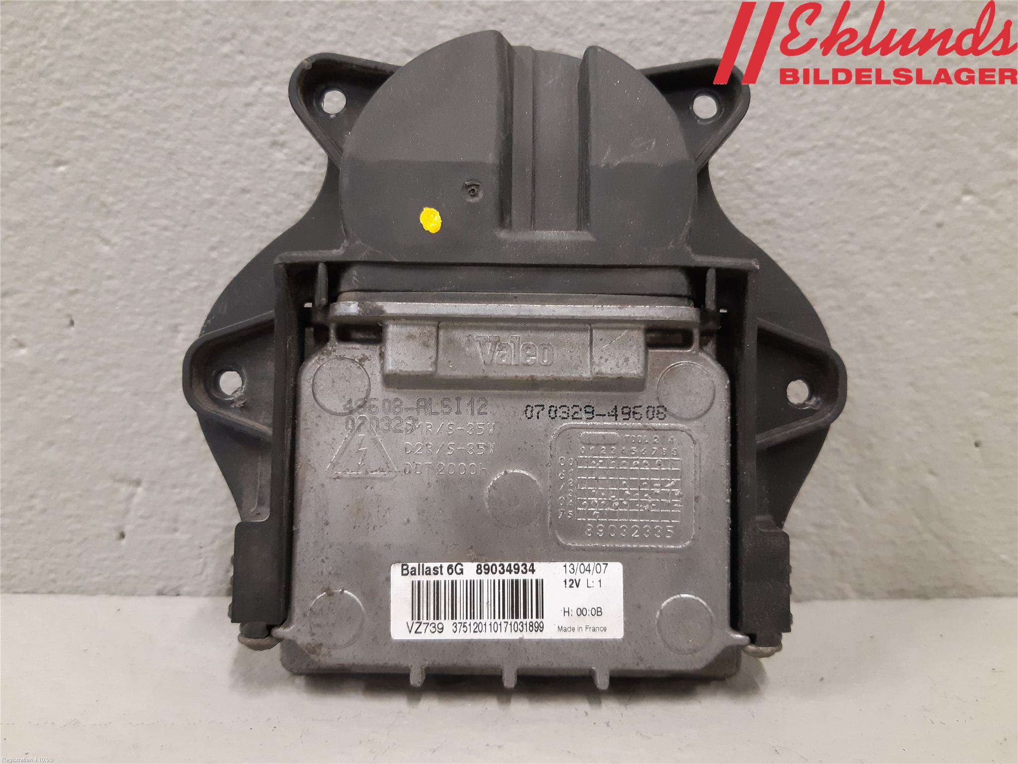 Volvo XC70 05-07 Styrenhet Strålkastare