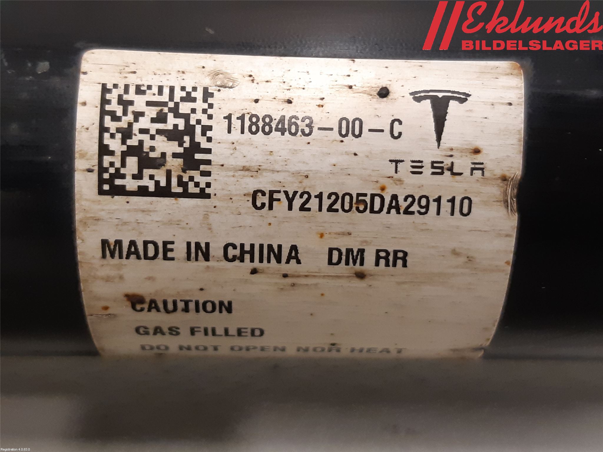 Tesla MODEL Y 21- Stötdämpare Bak