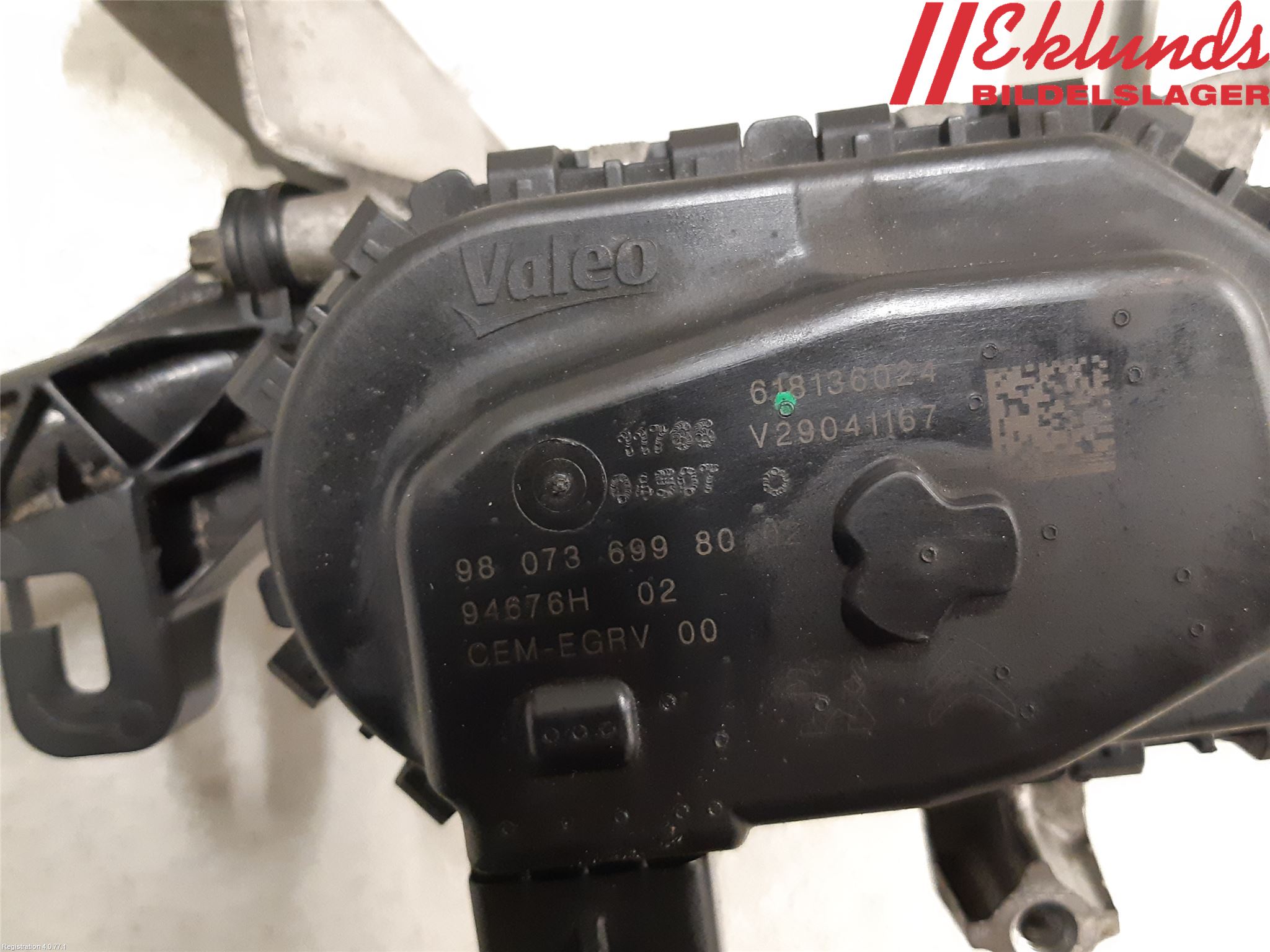 Citroen BERLINGO 08-18 Egr Ventil