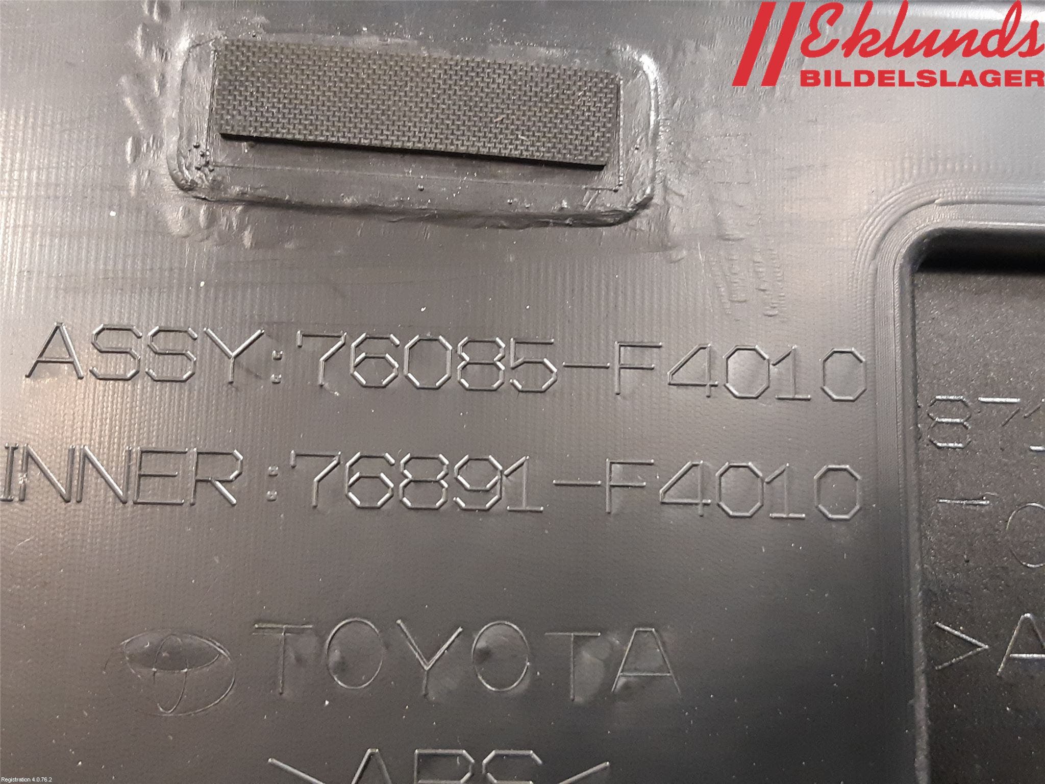 Toyota C-HR 16-23 Spoiler Baklucka