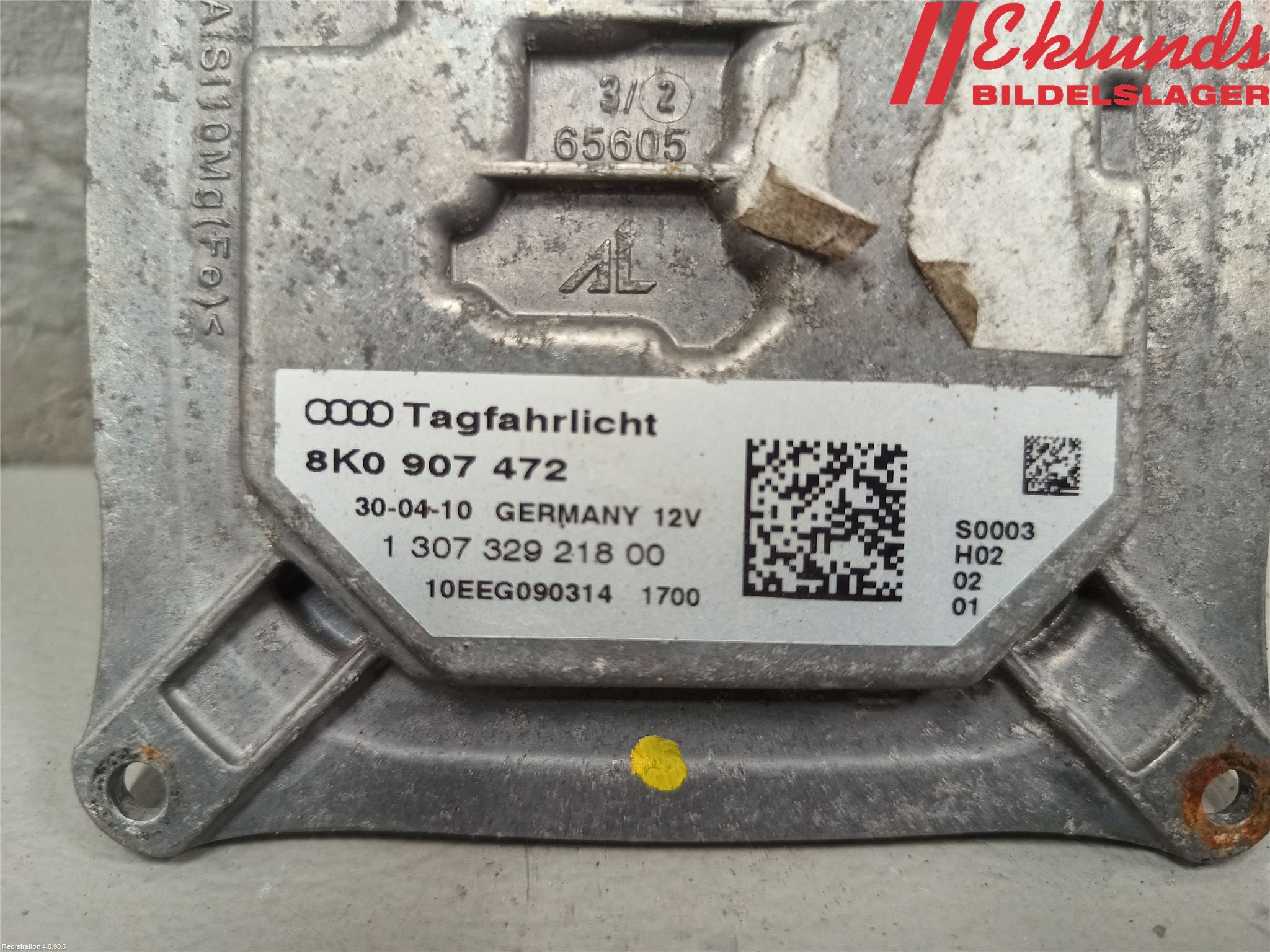 Audi A4/S4 08-11 Styrenhet Strålkastare