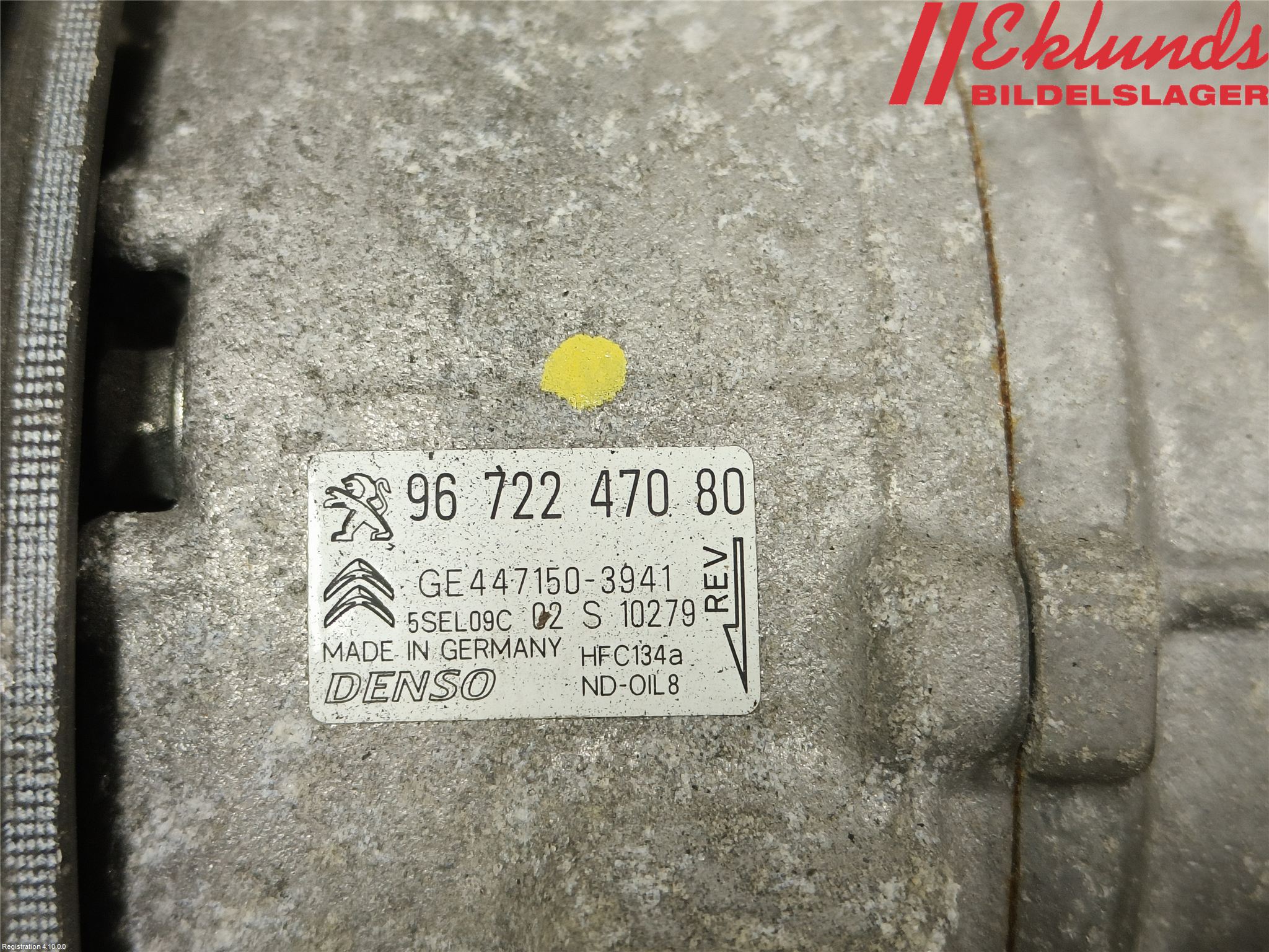 Peugeot 208 12-15 Ac Kompressor