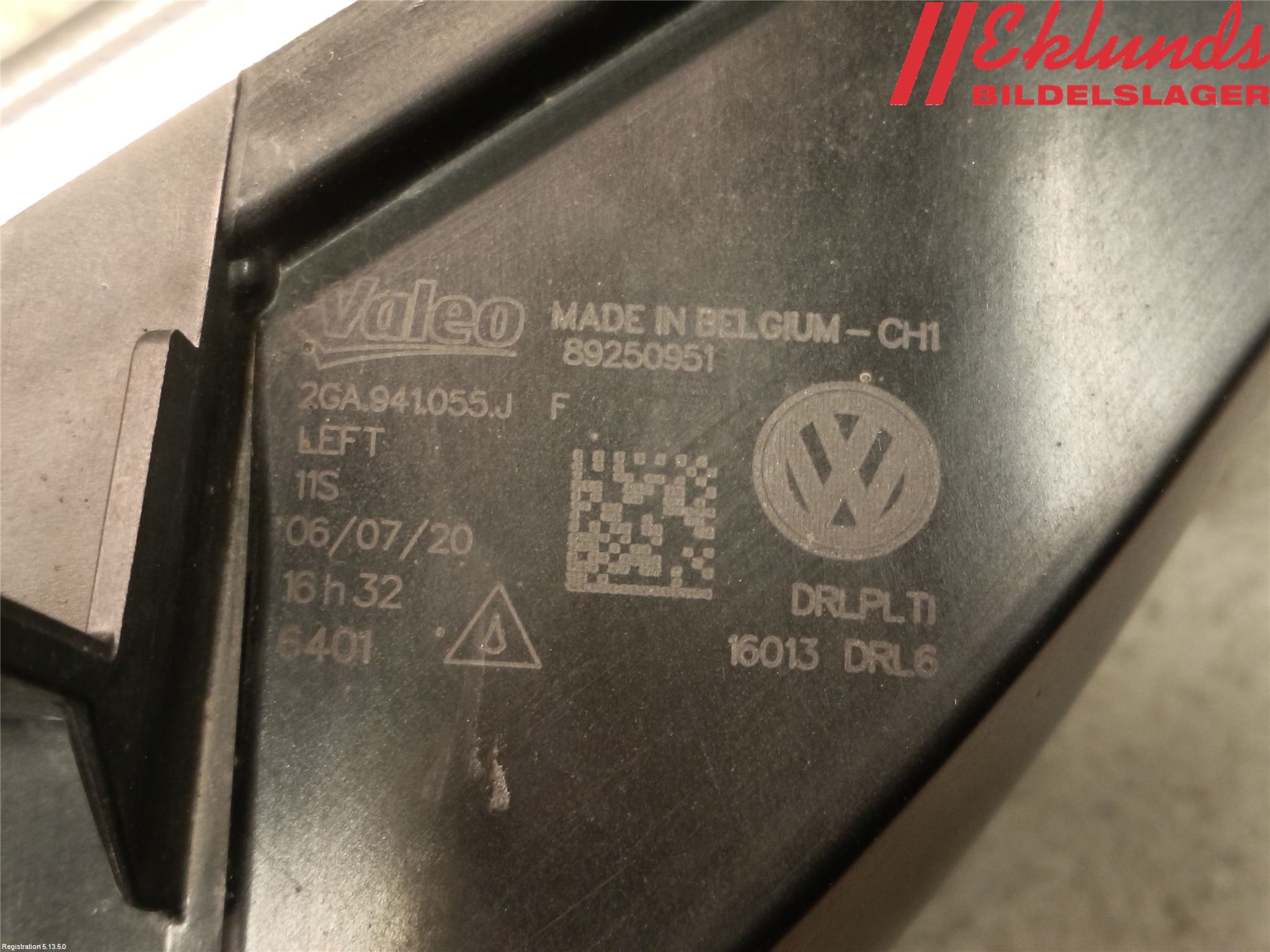 Volkswagen VW T-ROC 18- Blinkers Fram Vänster