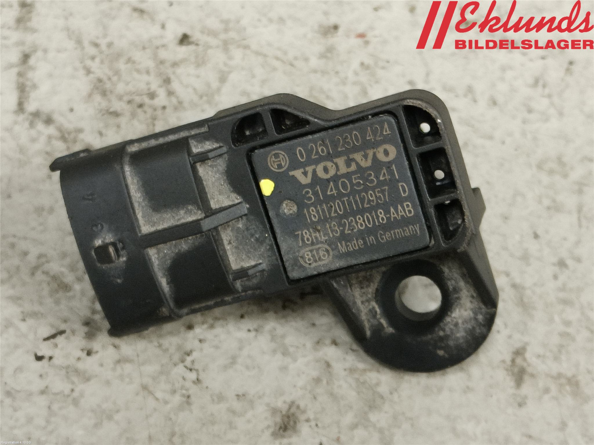 Volvo V60 19- Givare Temp-Tryck Avgas