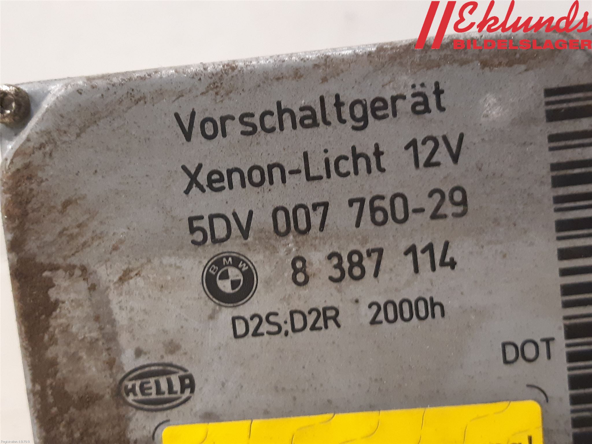 BMW 5 E39 95-04 Styrenhet Strålkastare