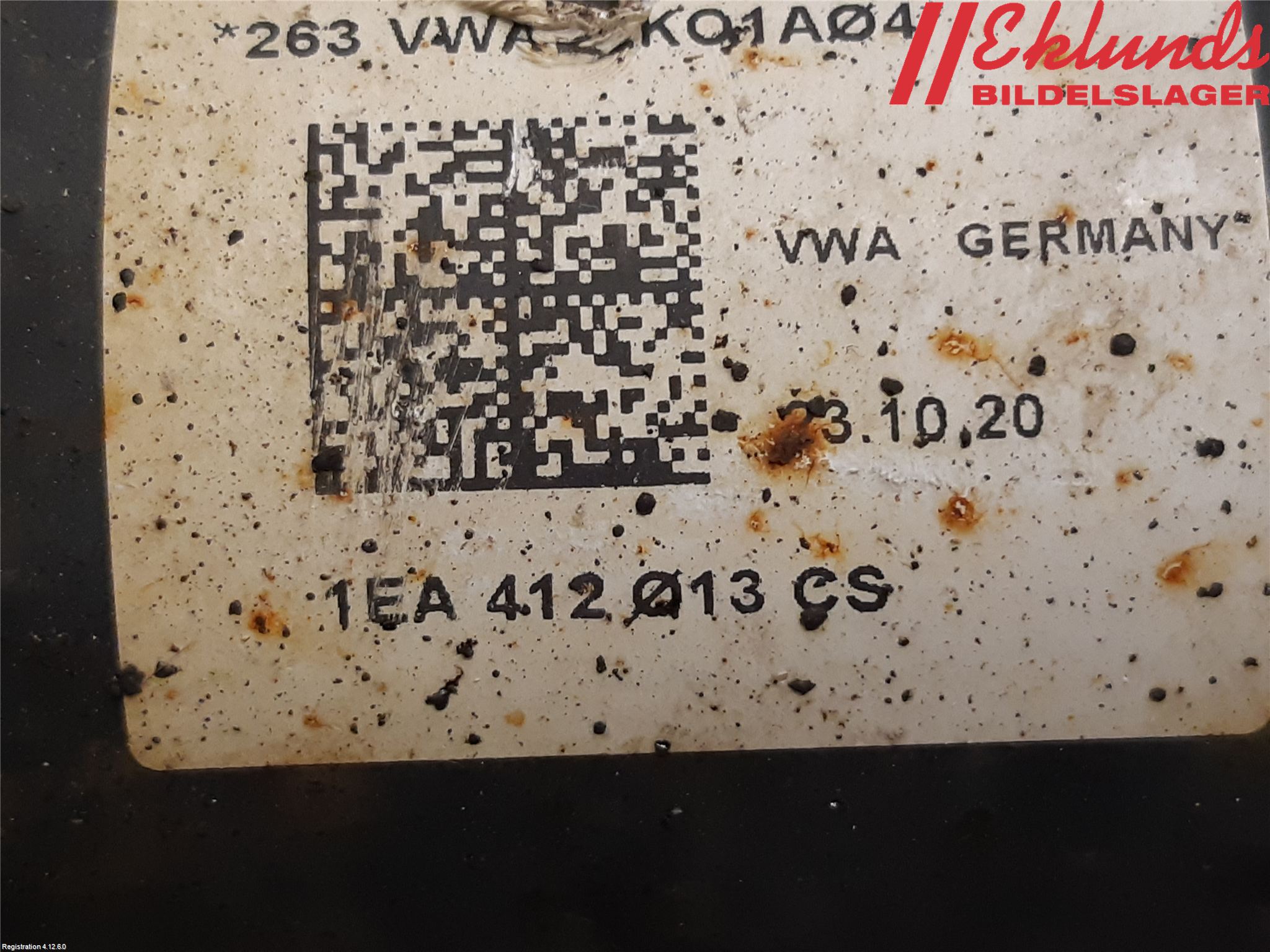 Volkswagen VW ID.3 21- Fjäderben Fram Höger