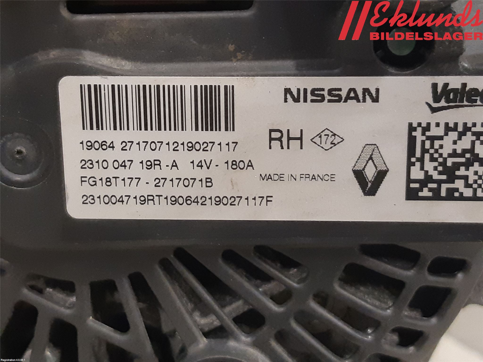 Dacia DUSTER 18-24 Generator