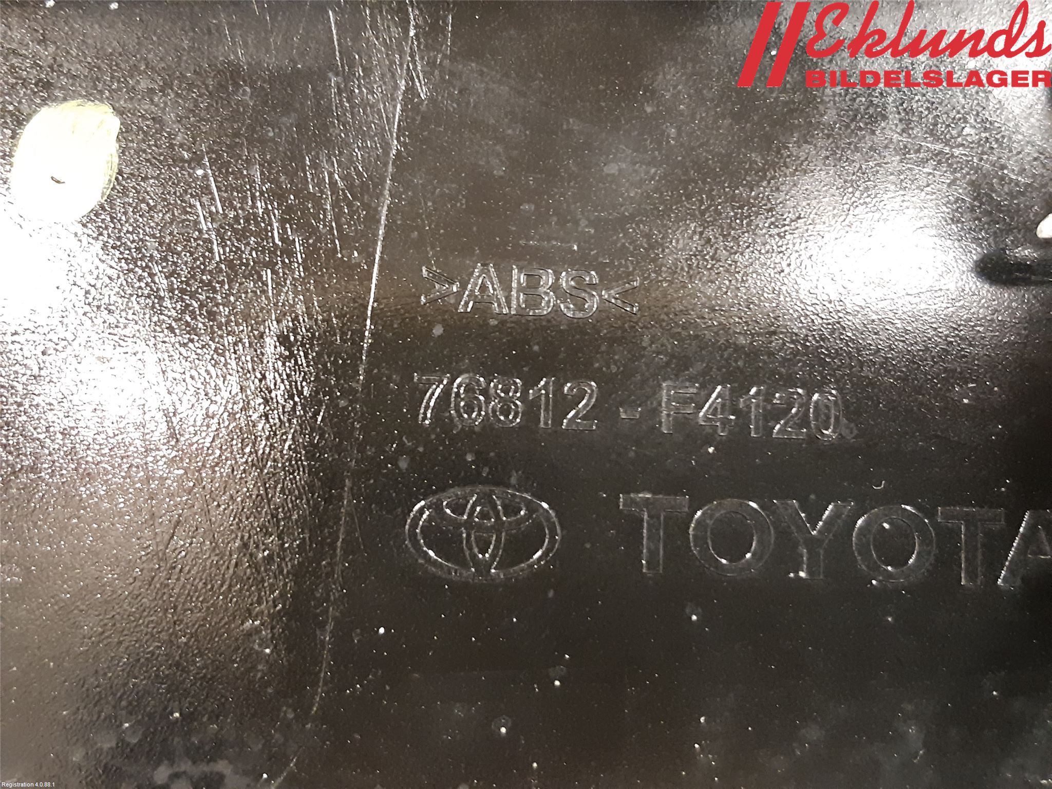Toyota C-HR 16-23 List Bak-Baklucka