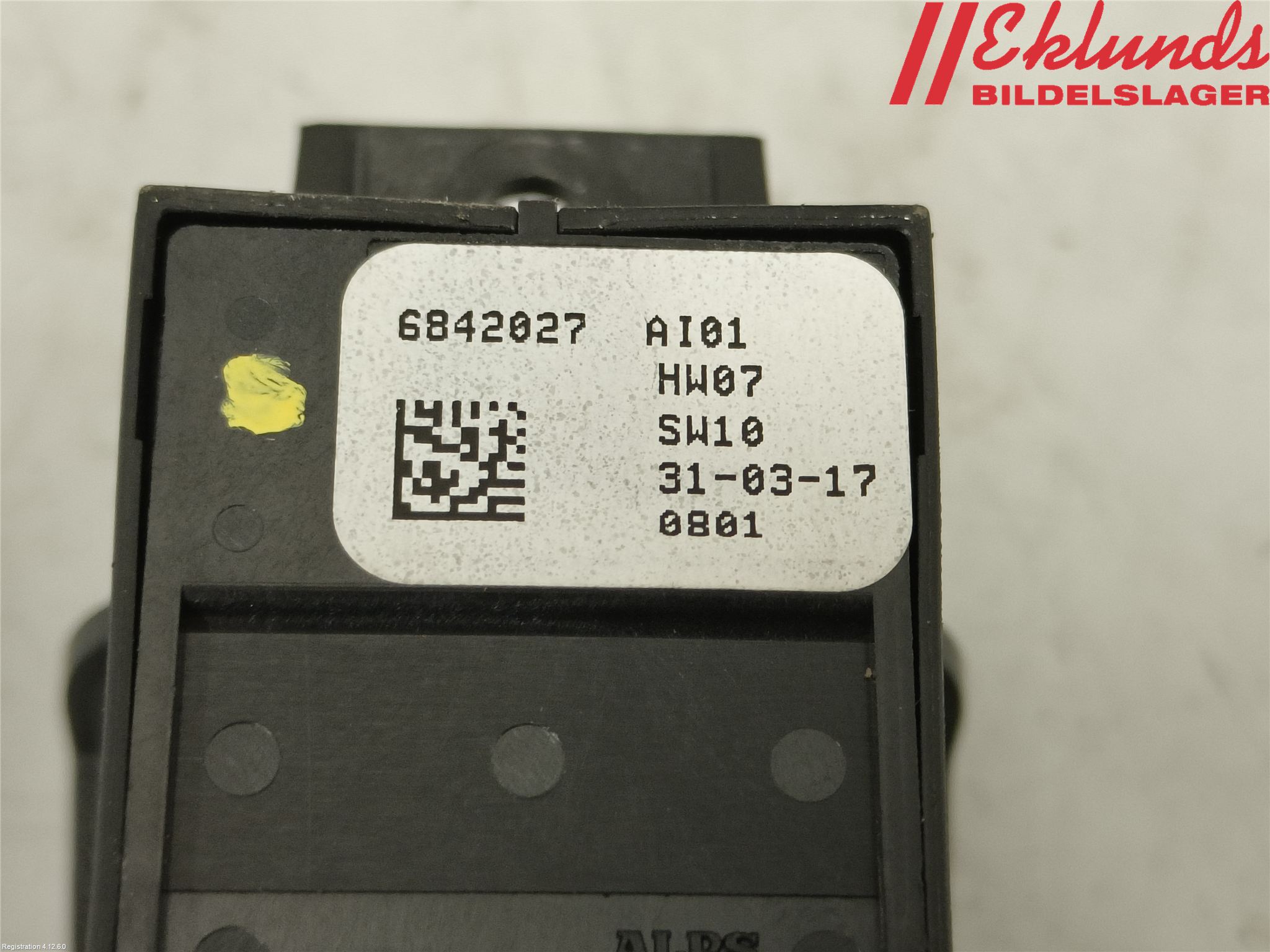 BMW 5 G30/G31/F90 17-23 Strömställare Parkeringsbroms