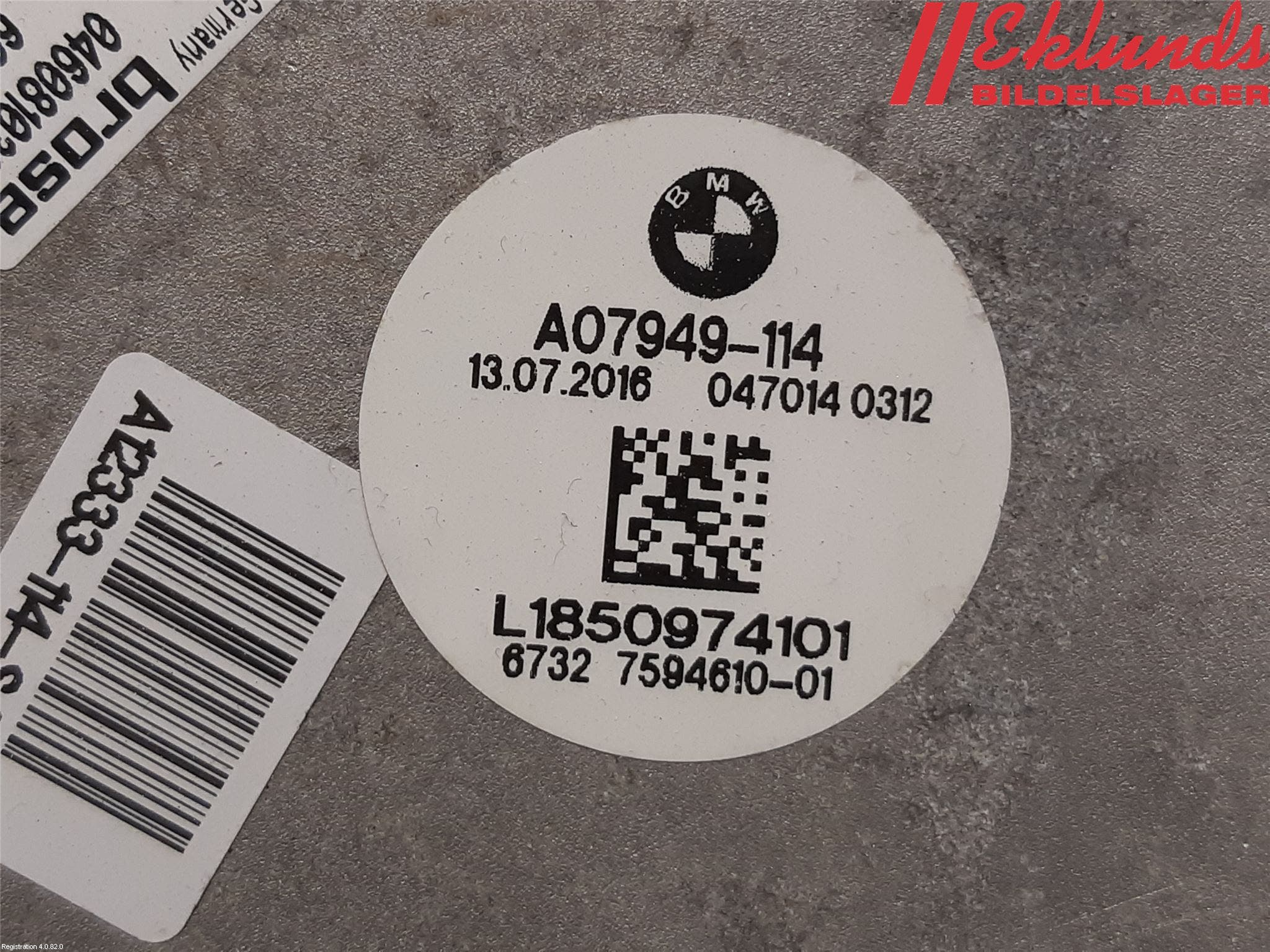 BMW 5 F10/F11/F18 09-17 Kylfläkt El