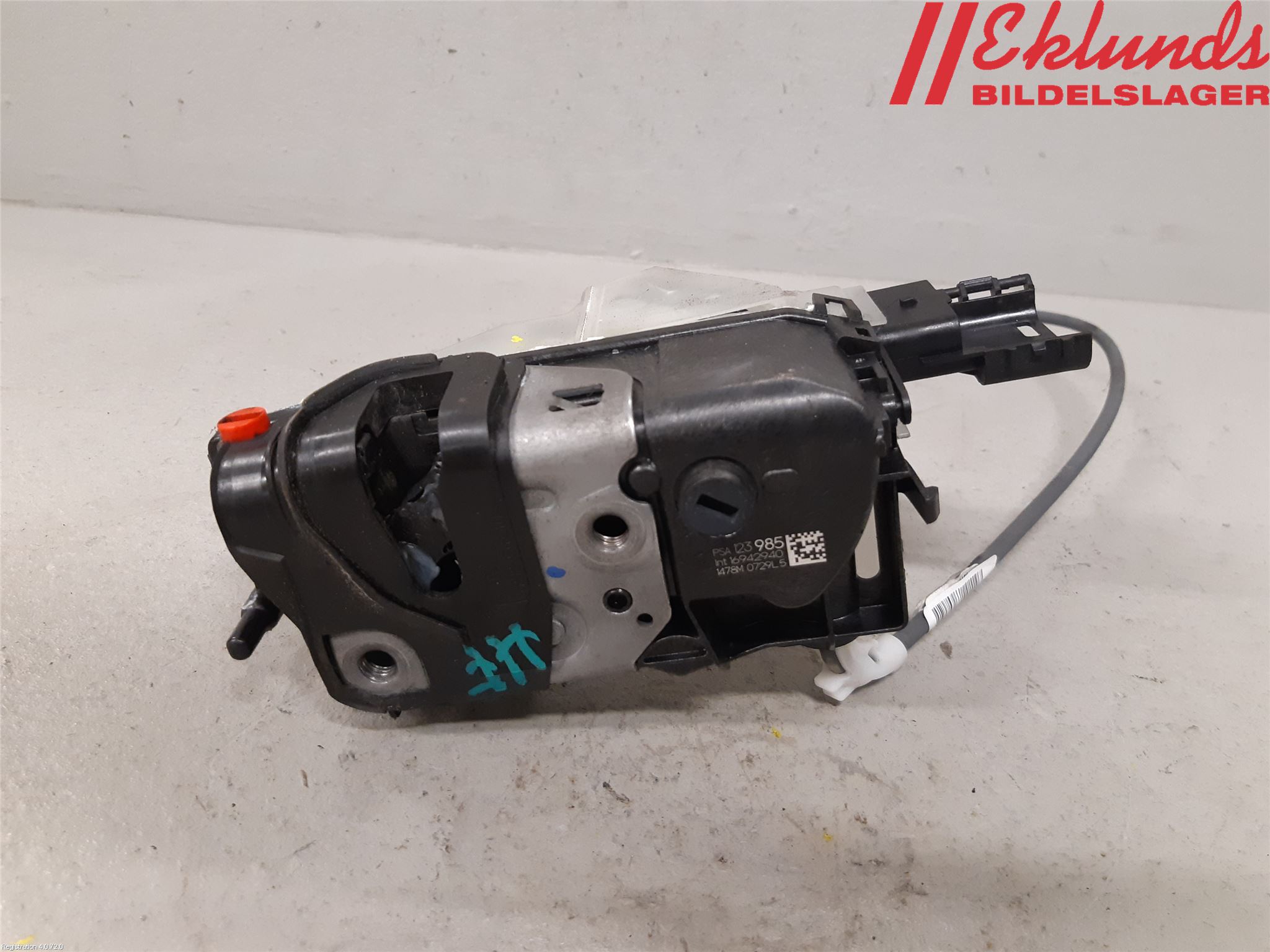 Citroen COTROEN C3 17-24 Låskista-Dörrlås