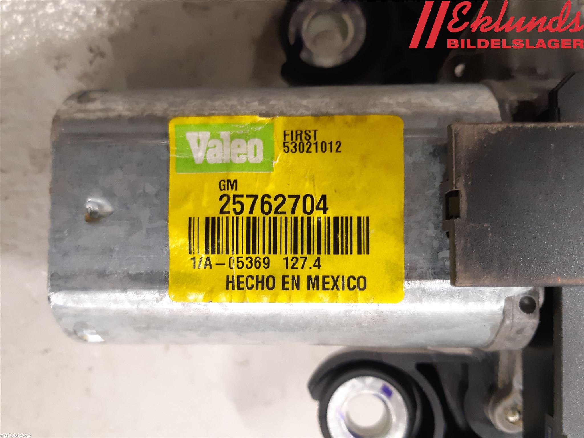 Cadillac SRX Torkarmotor Baklucka