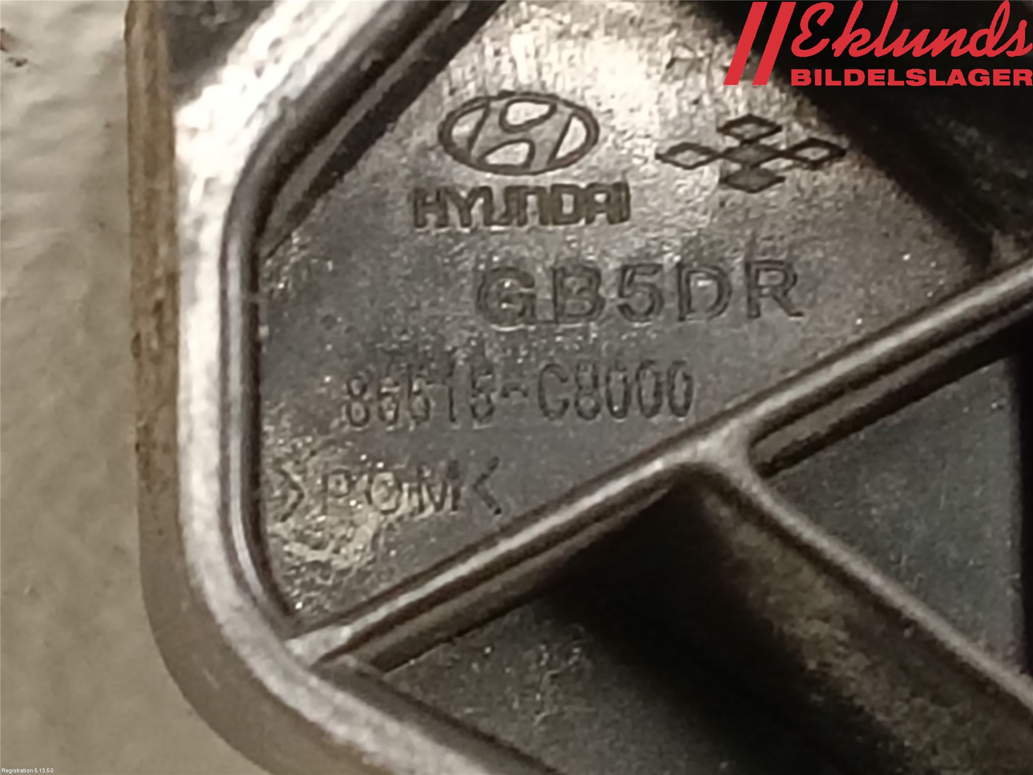 Hyundai i20 GB 15-20 Stötfångarfäste Bak Vä