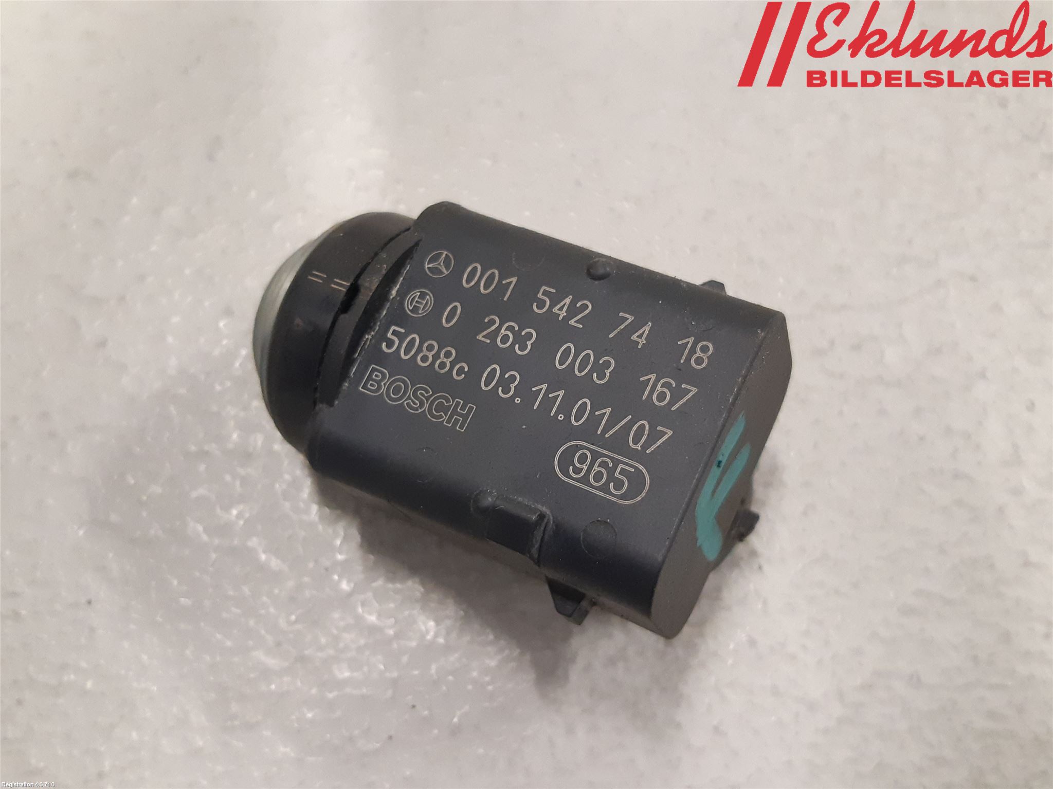 Mercedes-Benz MB CLK (C209) 02-09 Parkeringshjälp Frontsensor