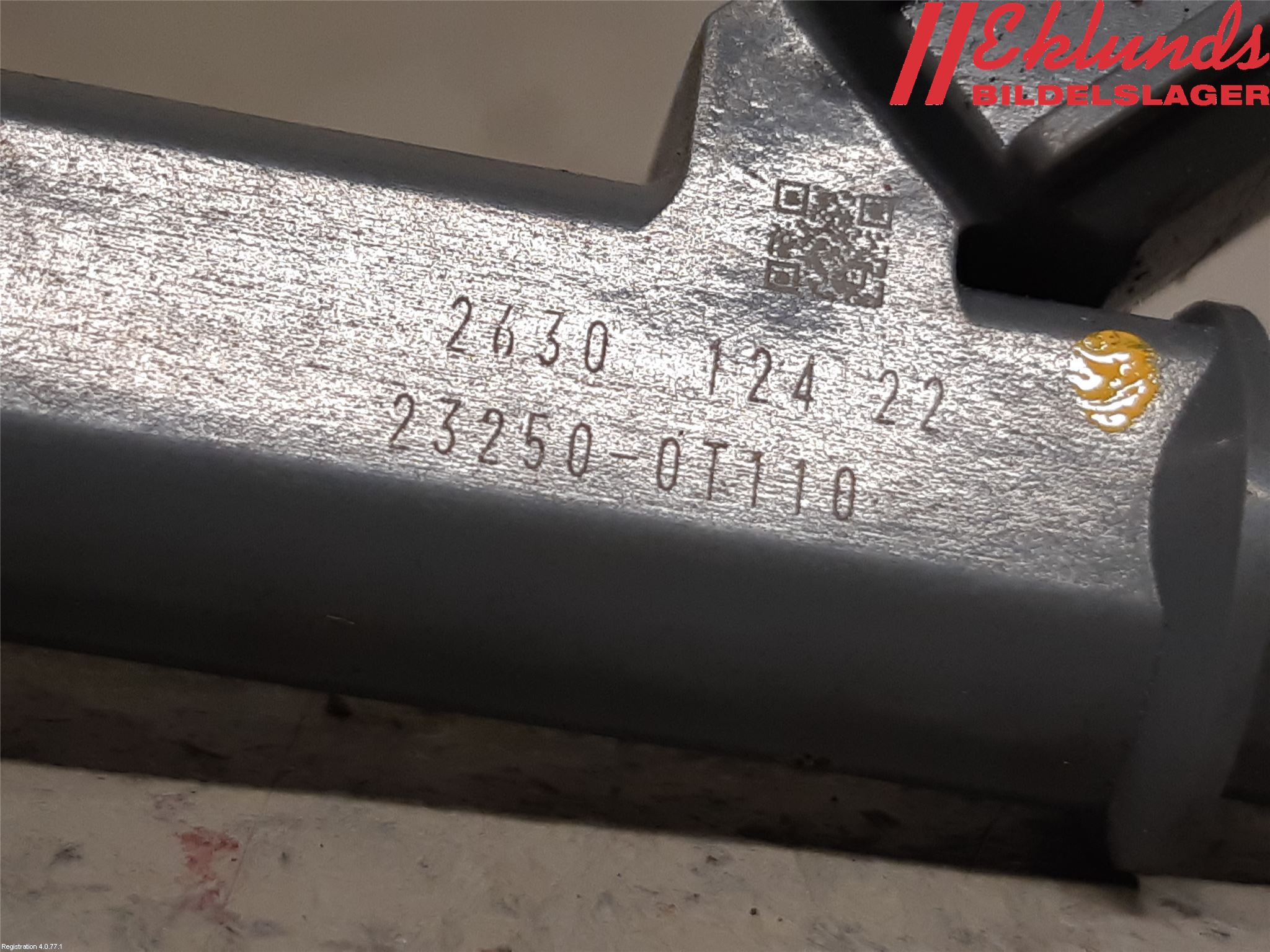 Toyota COROLLA 19- Injspridare