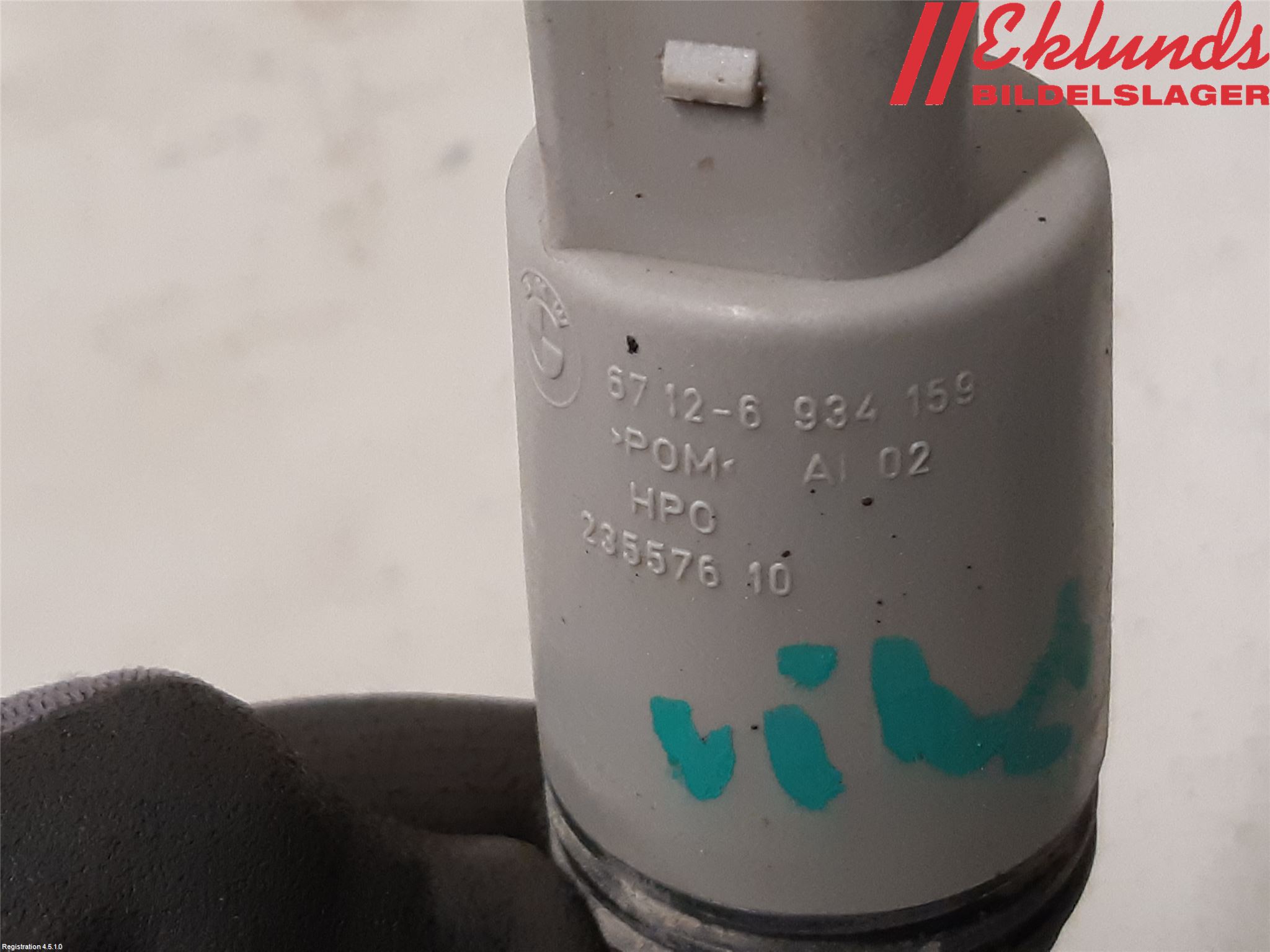 BMW 3 E90/91 SED/TOU 05-12 Spolarpump Vindruta
