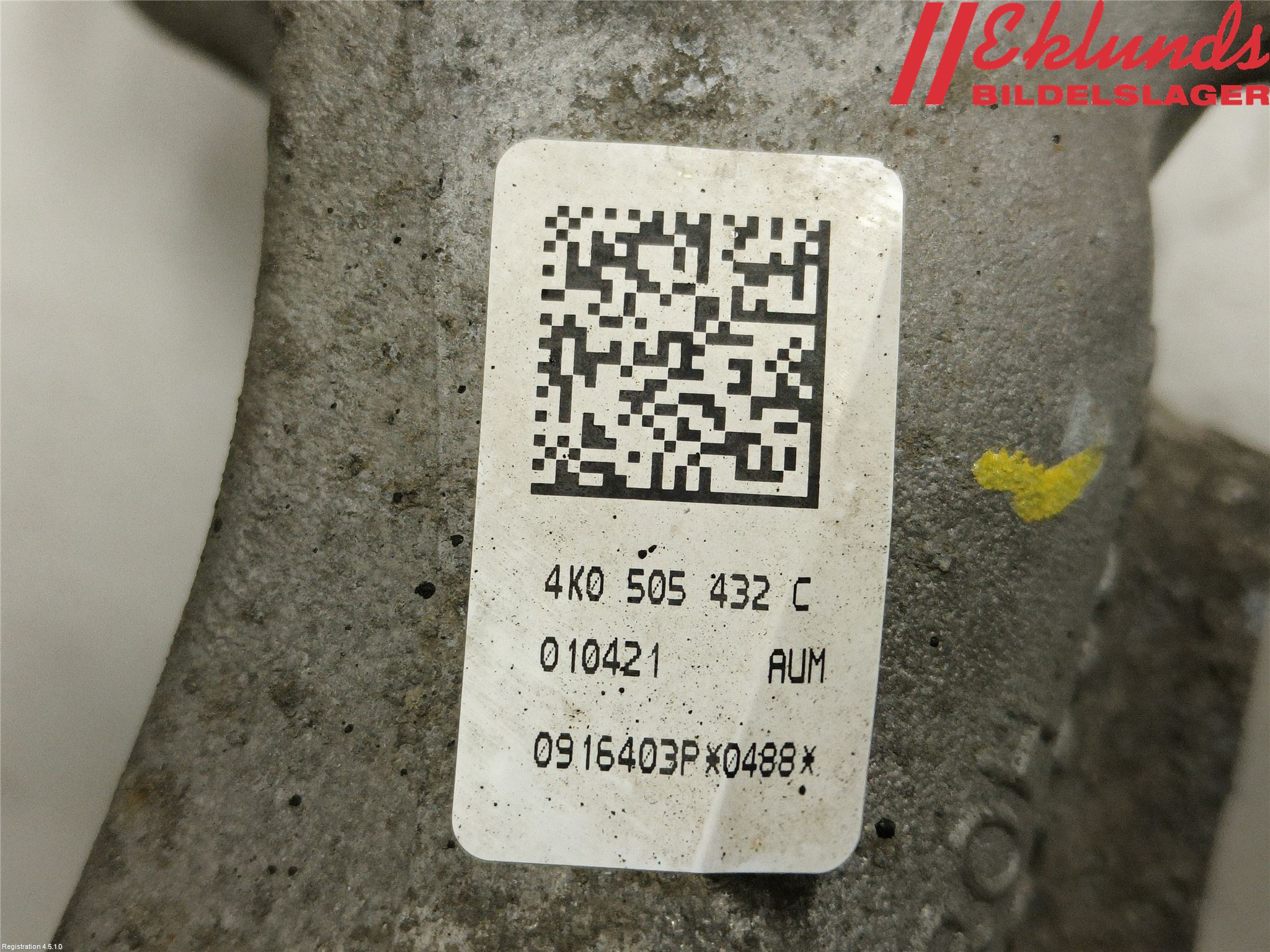 Audi A6 F2/C8 19- Hjullagerhus-Spindel Hö B