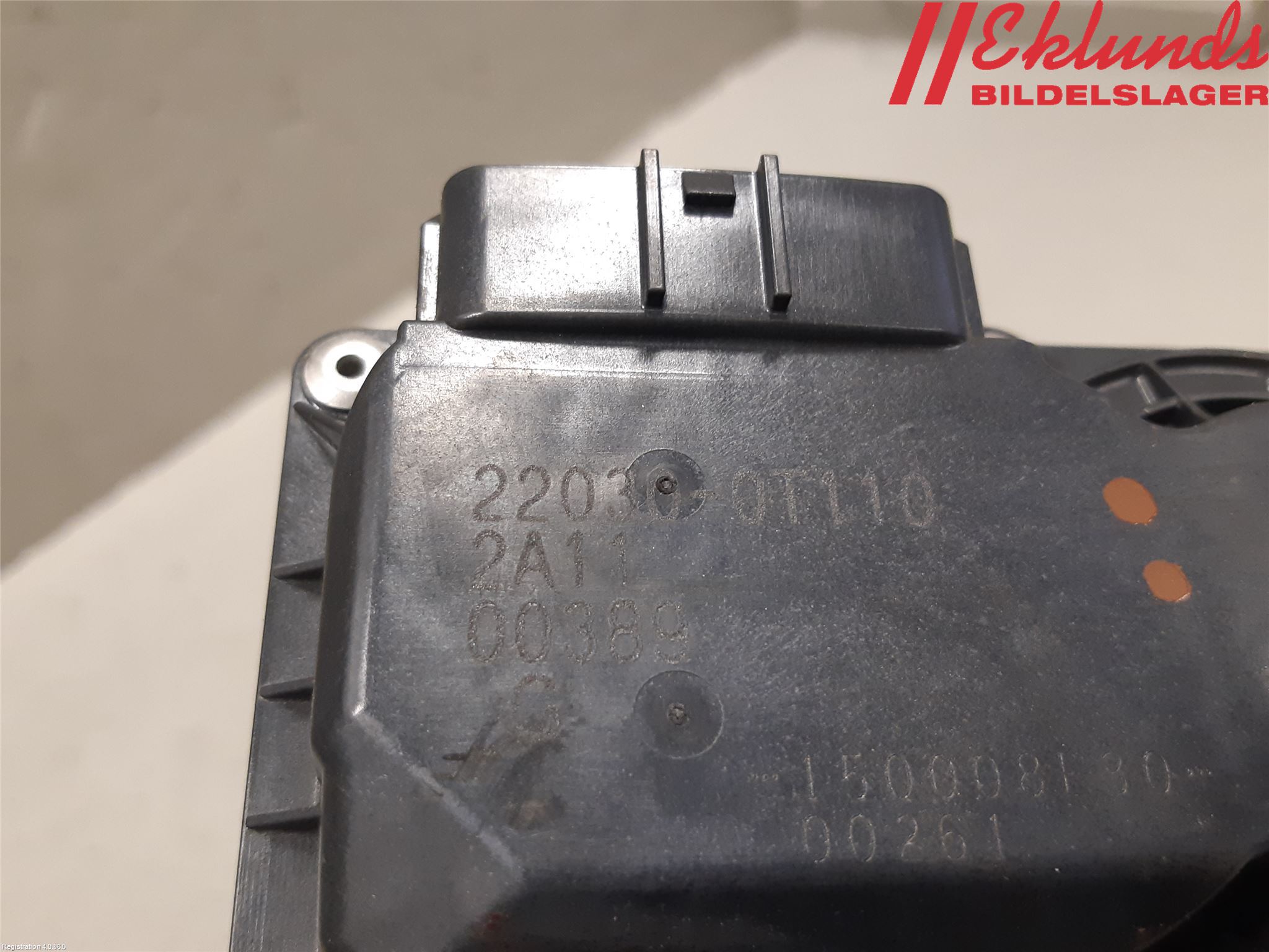 Toyota COROLLA 19- Injspjällhus