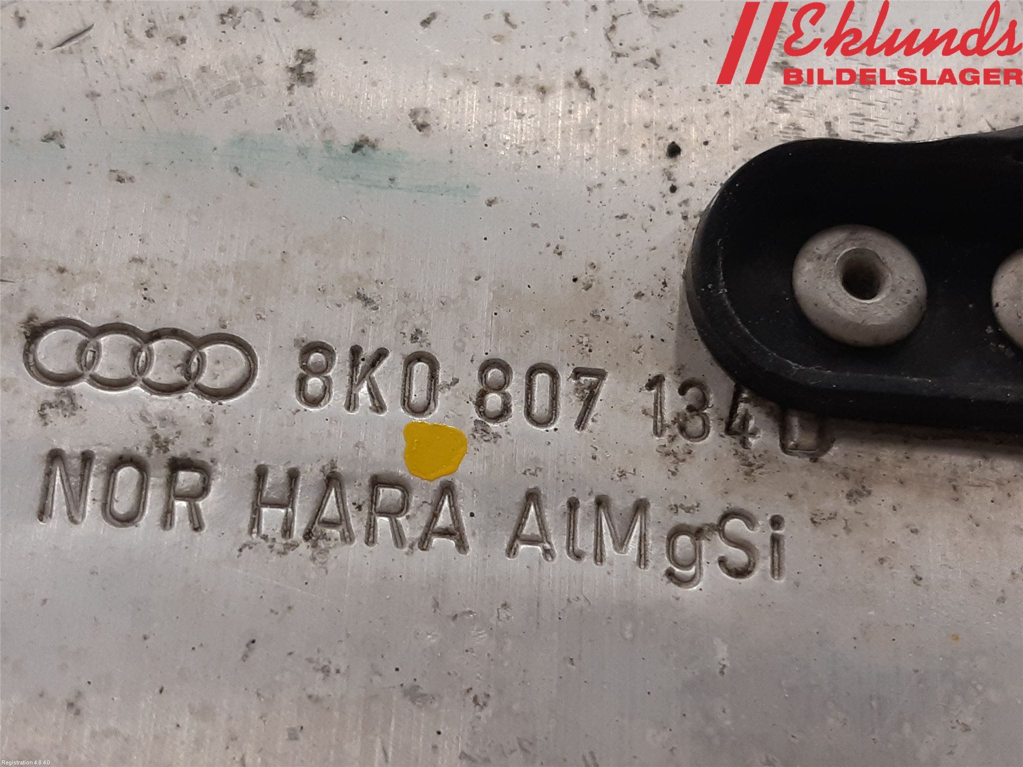 Audi A5 07-16 Stötfångarbärjärn Fram