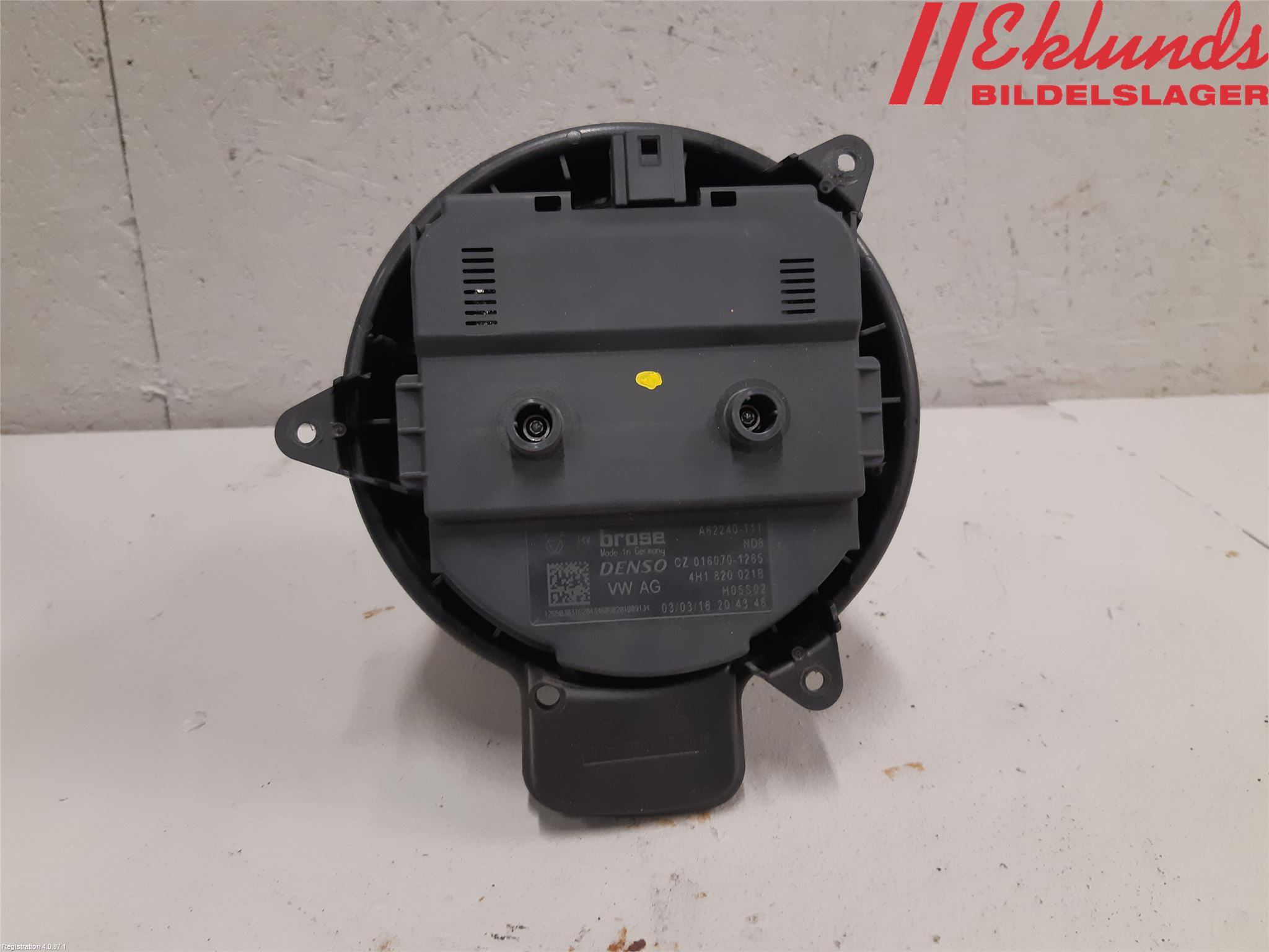 Audi A7/S7 4G 11-17 Värmefläkt