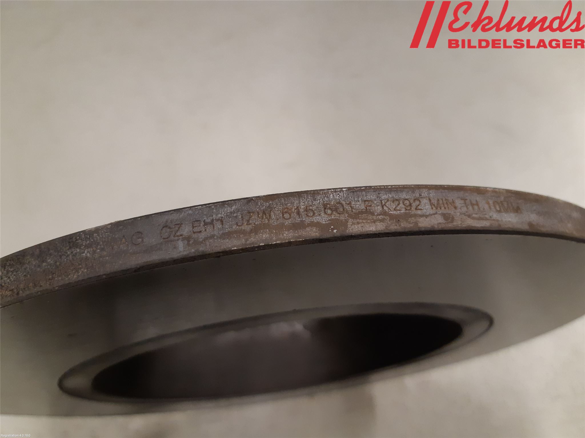 Volkswagen VW PASSAT 05-11 Bromsskiva Bak