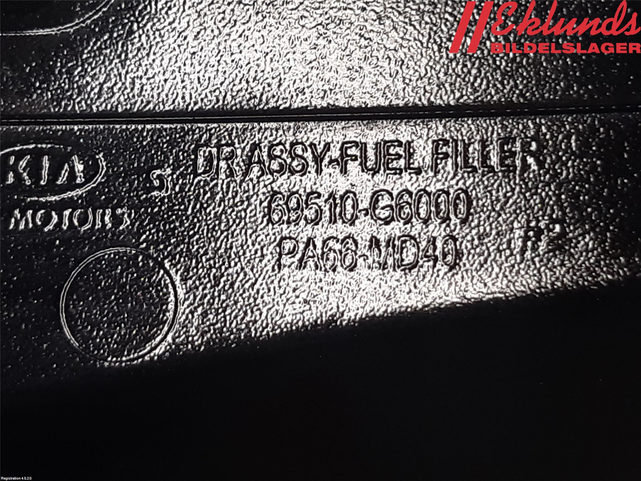 Kia PICANTO 17- Tanklucka