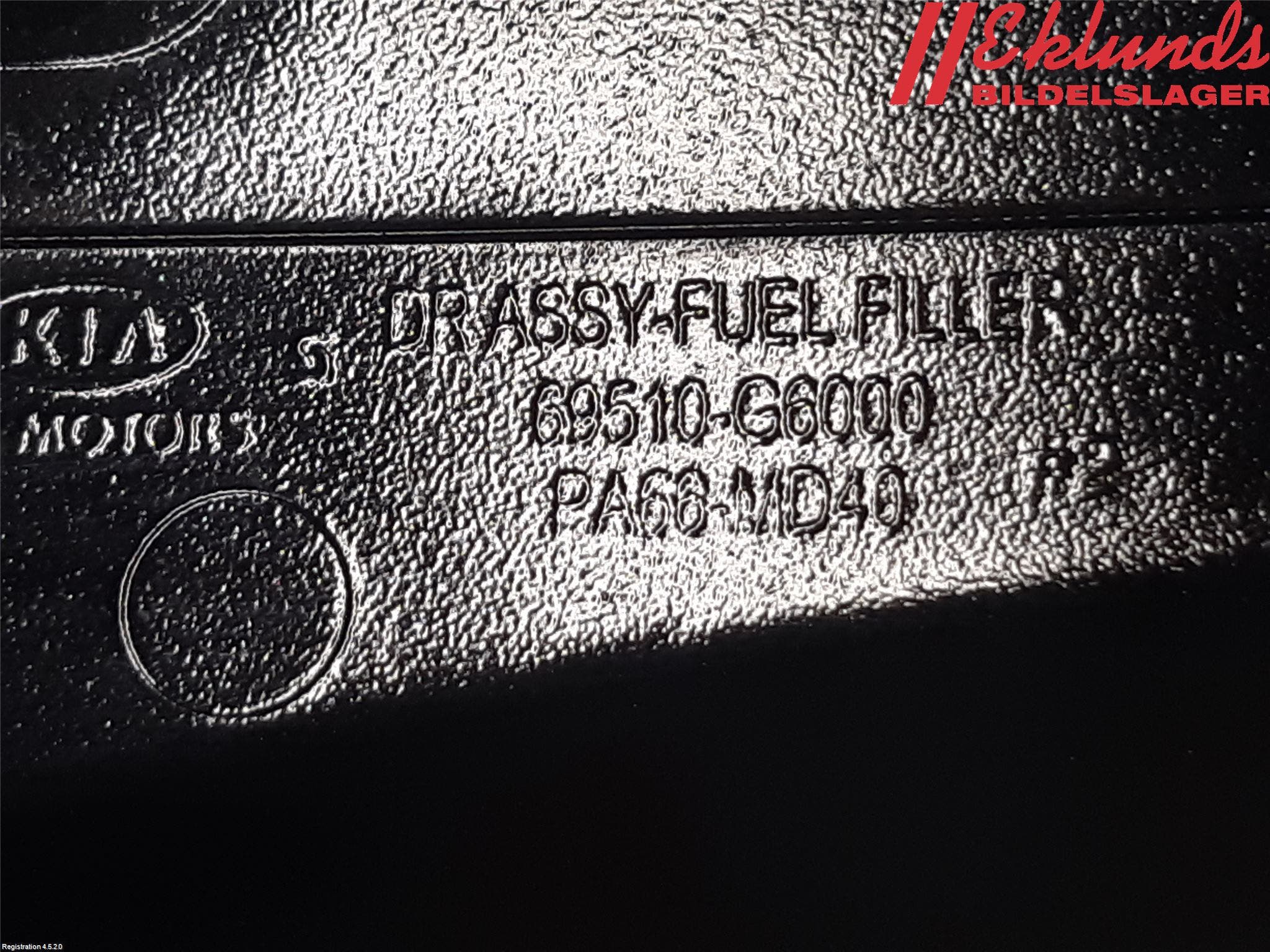 Kia PICANTO 17- Tanklucka