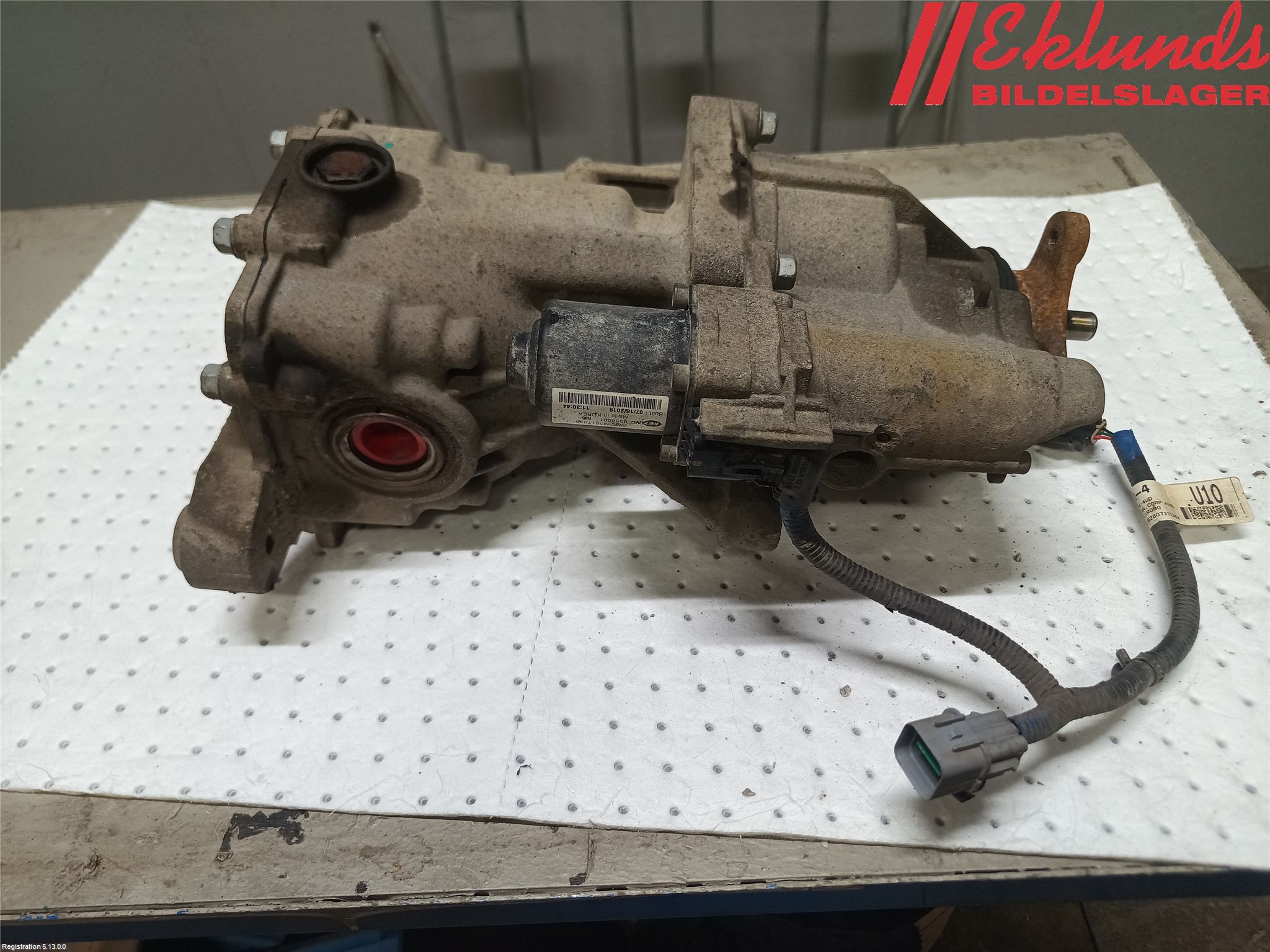 Kia SORENTO 15-20 Bakväxel-Diff