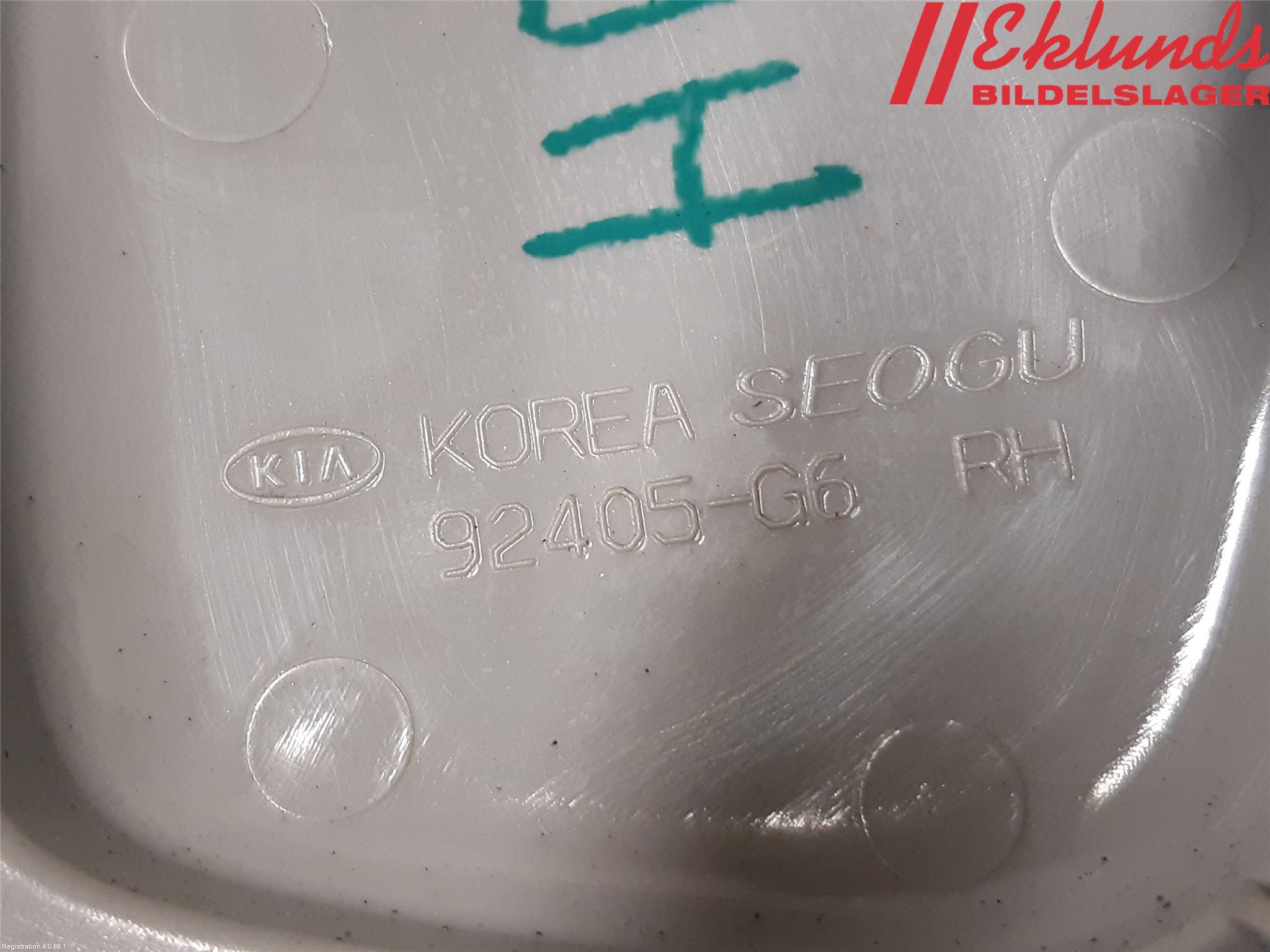 Kia PICANTO 17- Backlampa