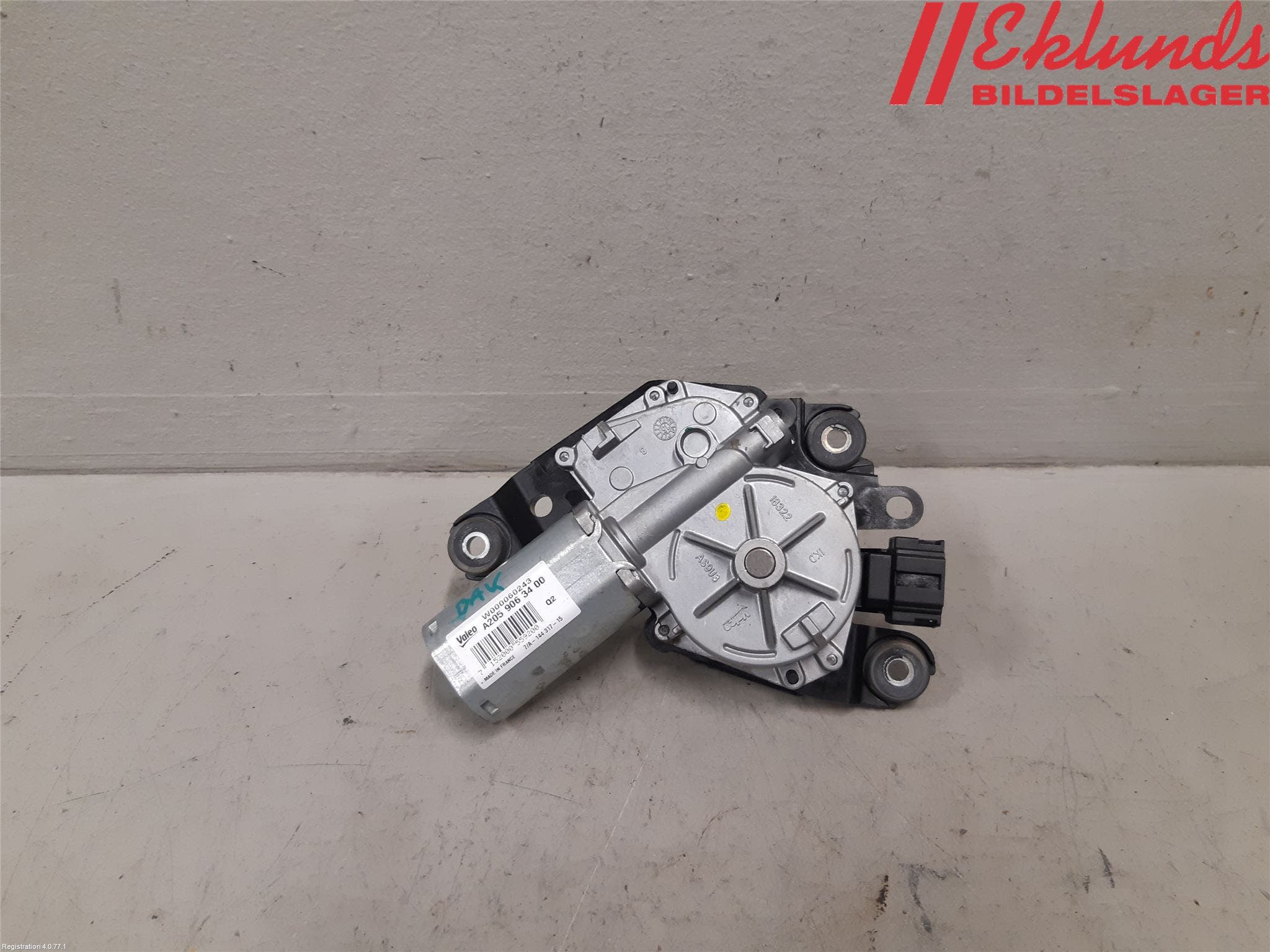 Mercedes-Benz MB C-KLASS (W205) 14-21 Torkarmotor Baklucka