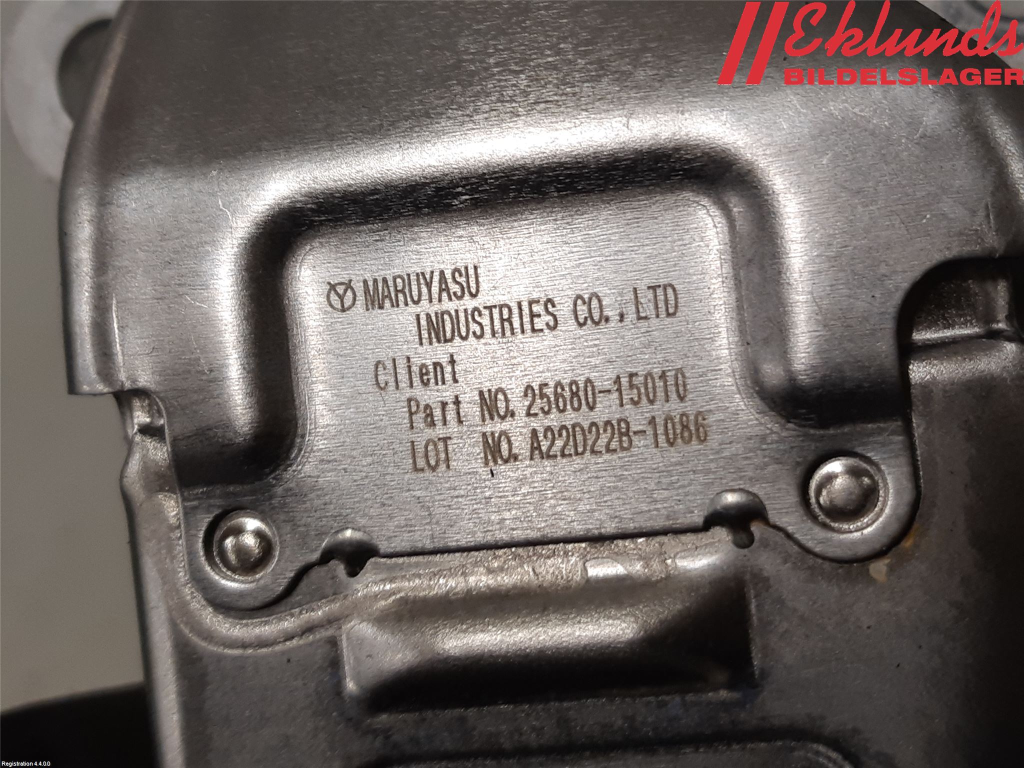 Toyota YARIS XP21 20- Egr Ventil