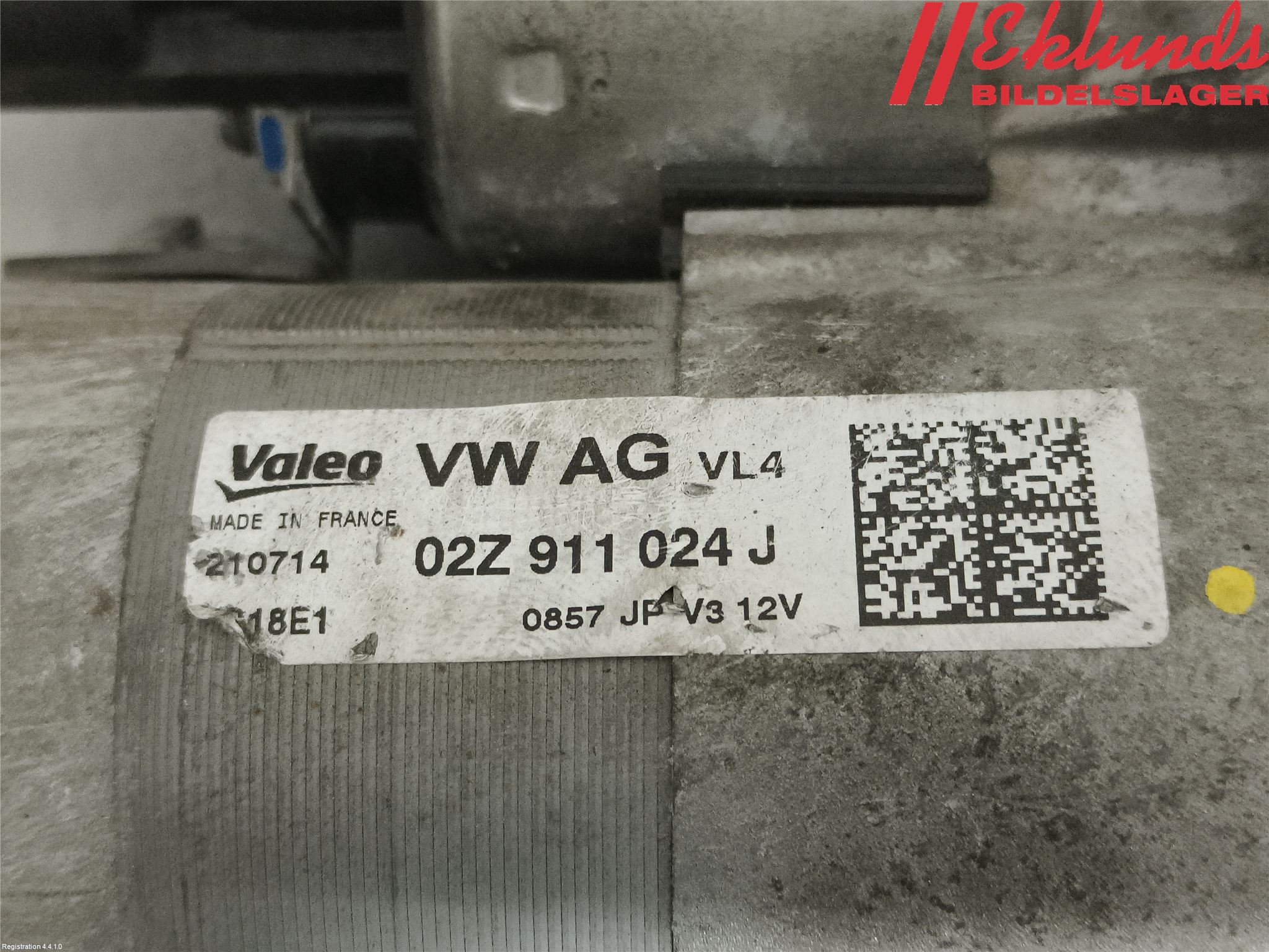 Volkswagen VW CADDY      04-10 Startmotor Diesel