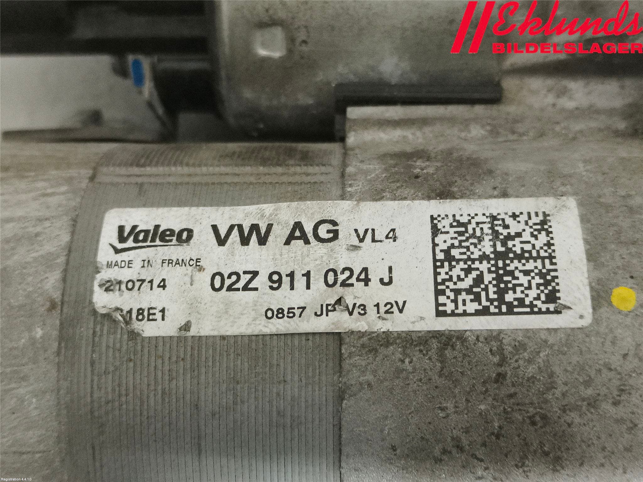 Volkswagen VW CADDY 04-10 Startmotor Diesel