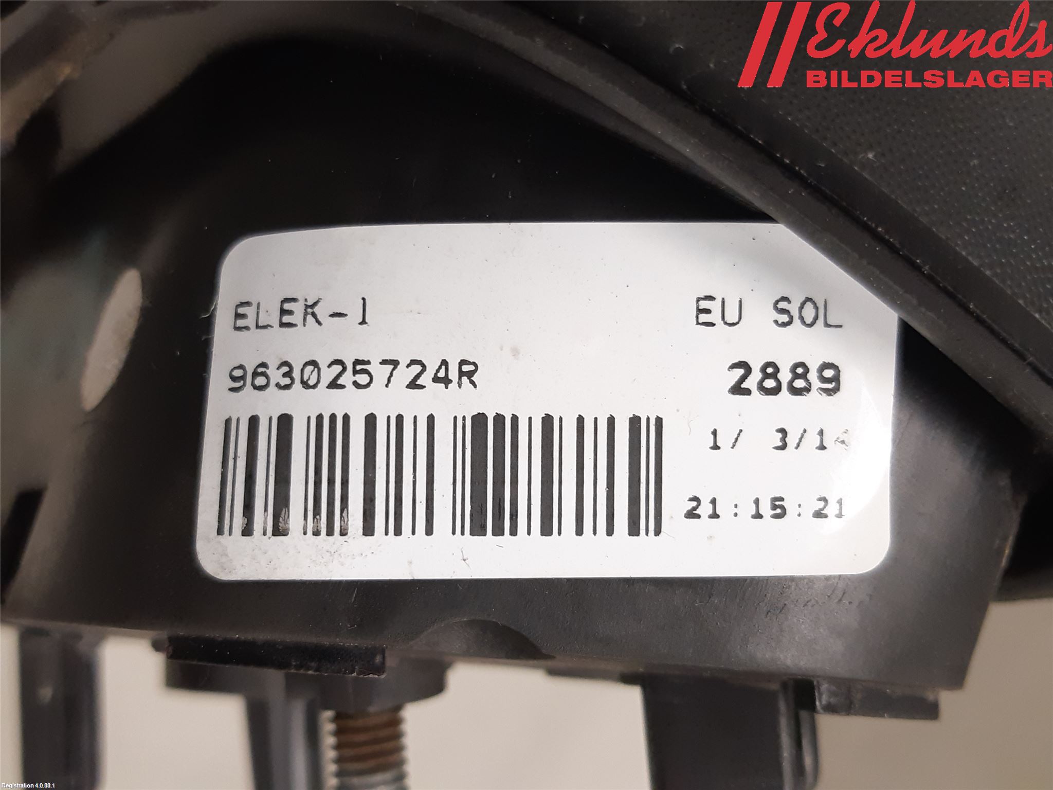Renault CLIO IV 12-16 Spegel Yttre El Vä