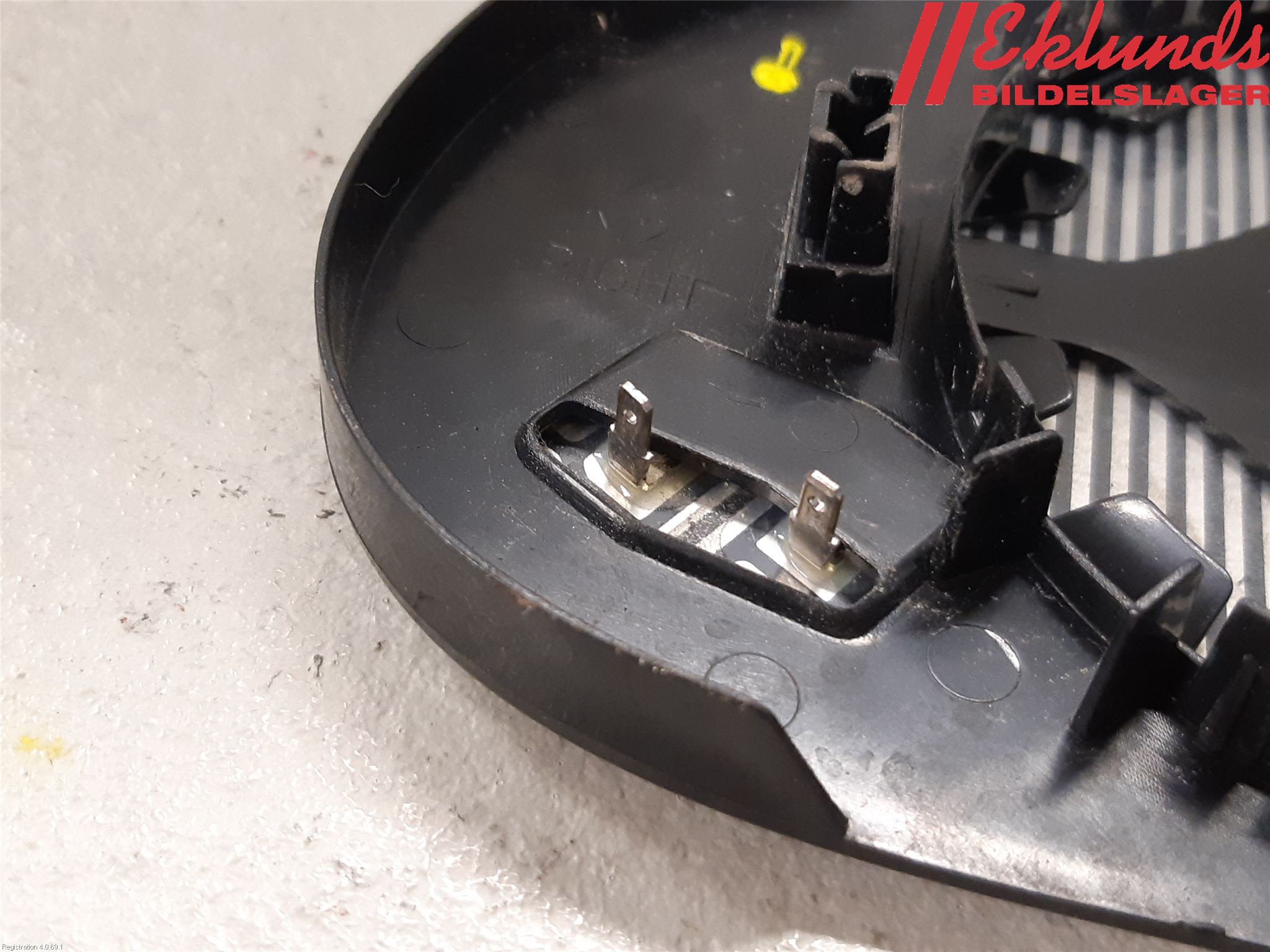 Peugeot 207 Spegelglas Hö