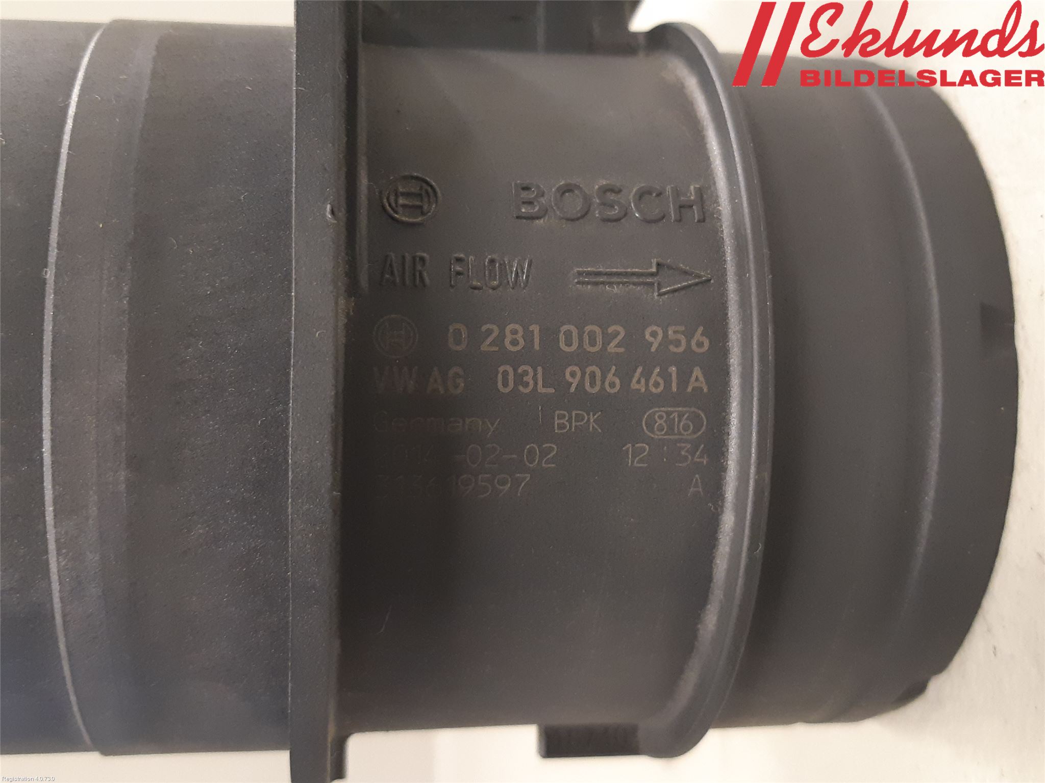 Volkswagen VW PASSAT 11-14 Injluftmassamätare