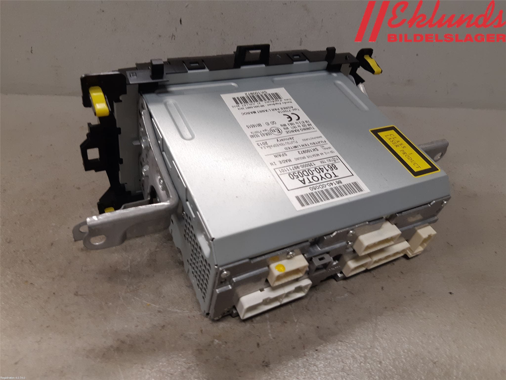 Toyota YARIS XP130 12-14 Cd Radio - Multimediapanel