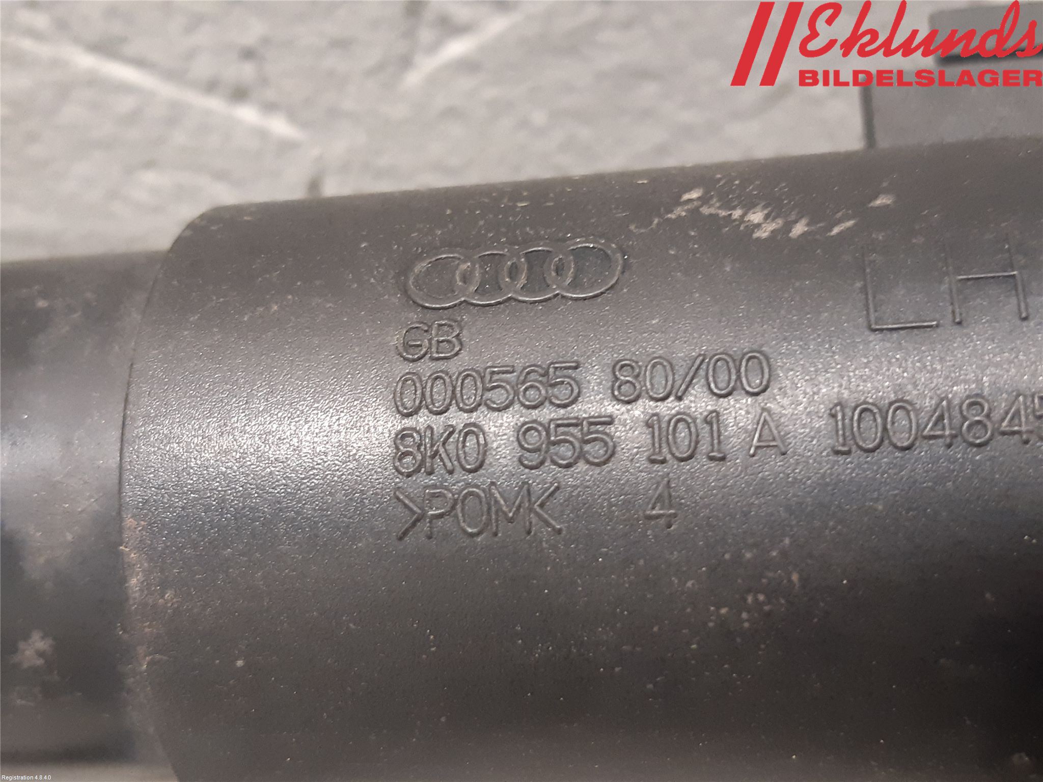 Audi A4/S4 08-11 Spolarmunstycke Strålkastare