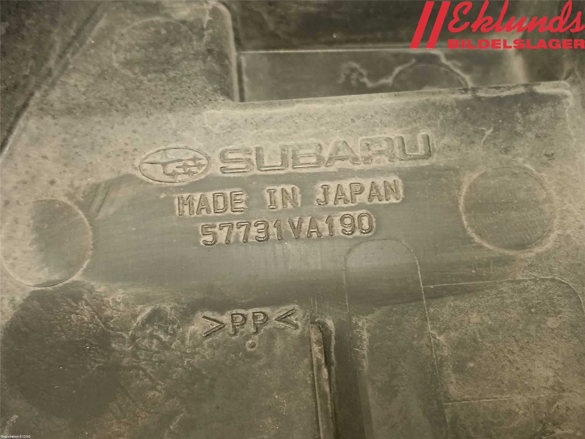Subaru WRX STI Täckplast Front